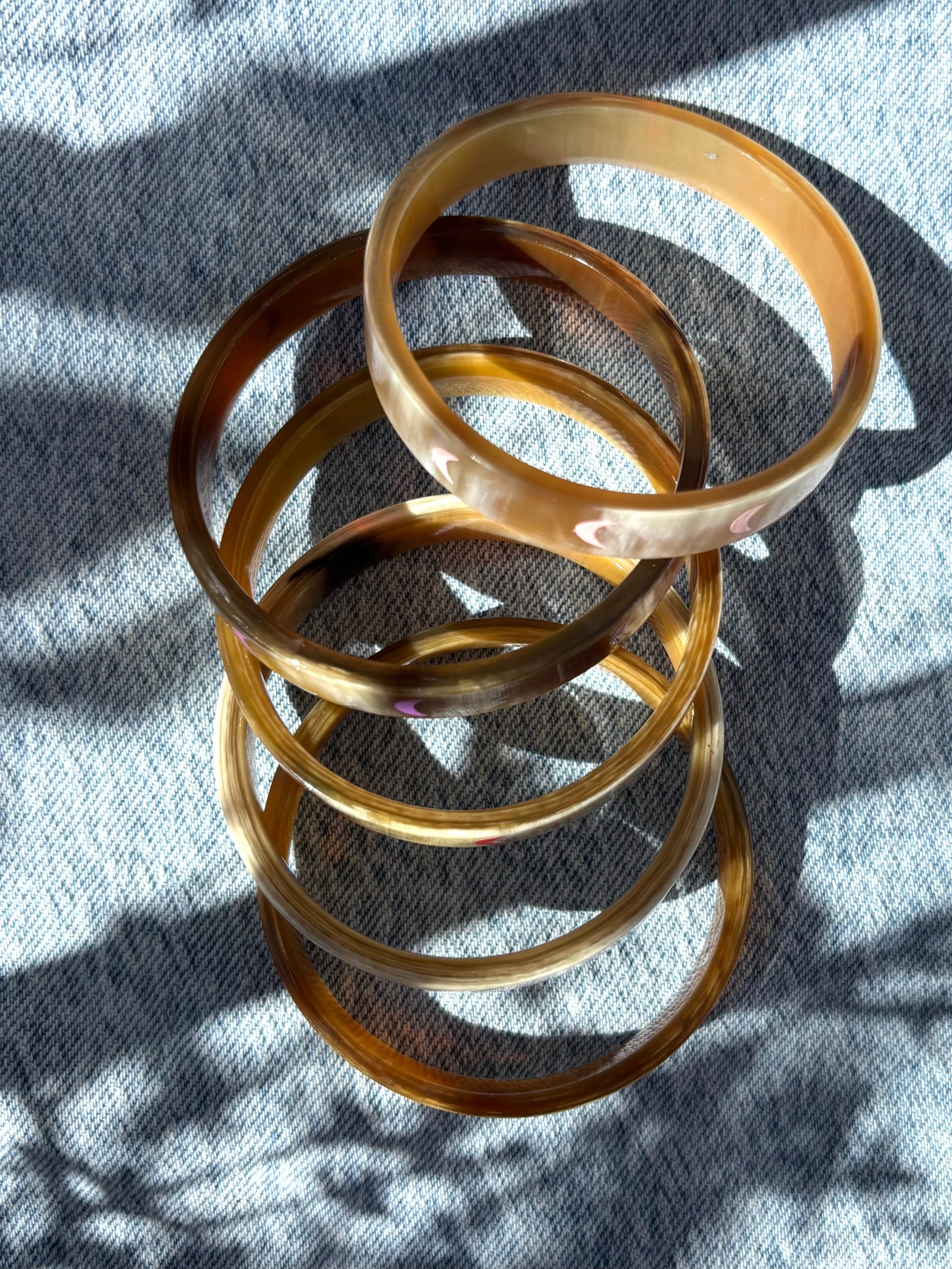 Bracelet en corne LUNE