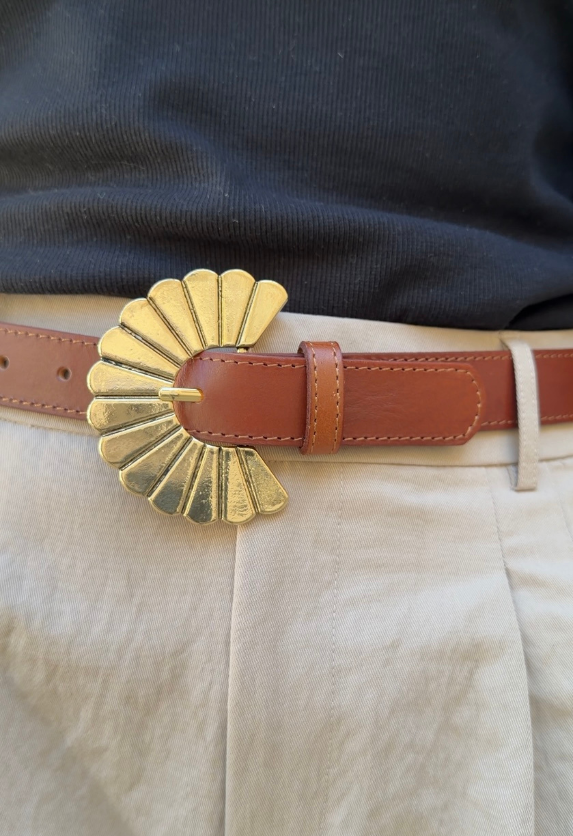 Ceinture Oria Camel