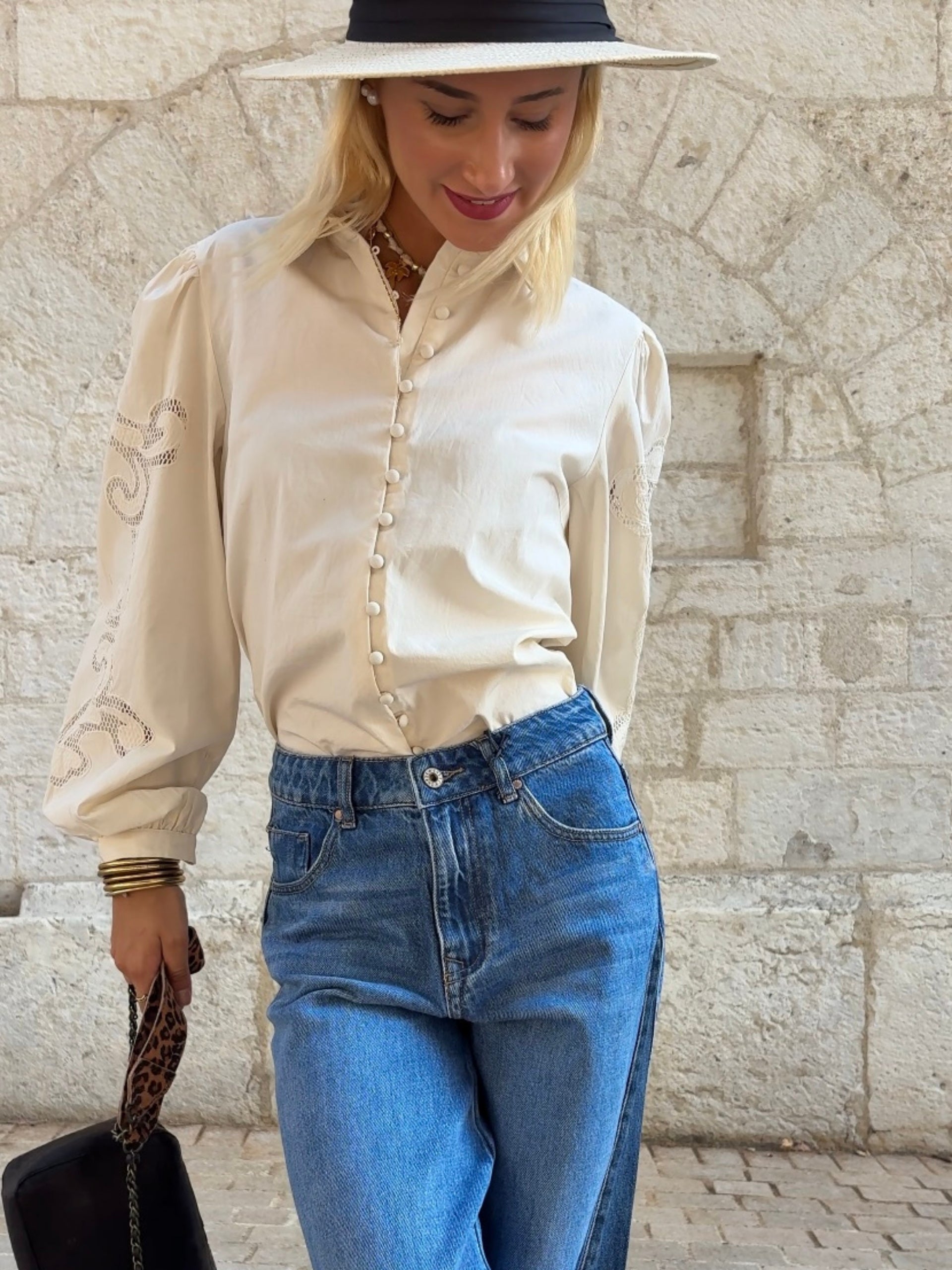 Chemise ELINE Beige