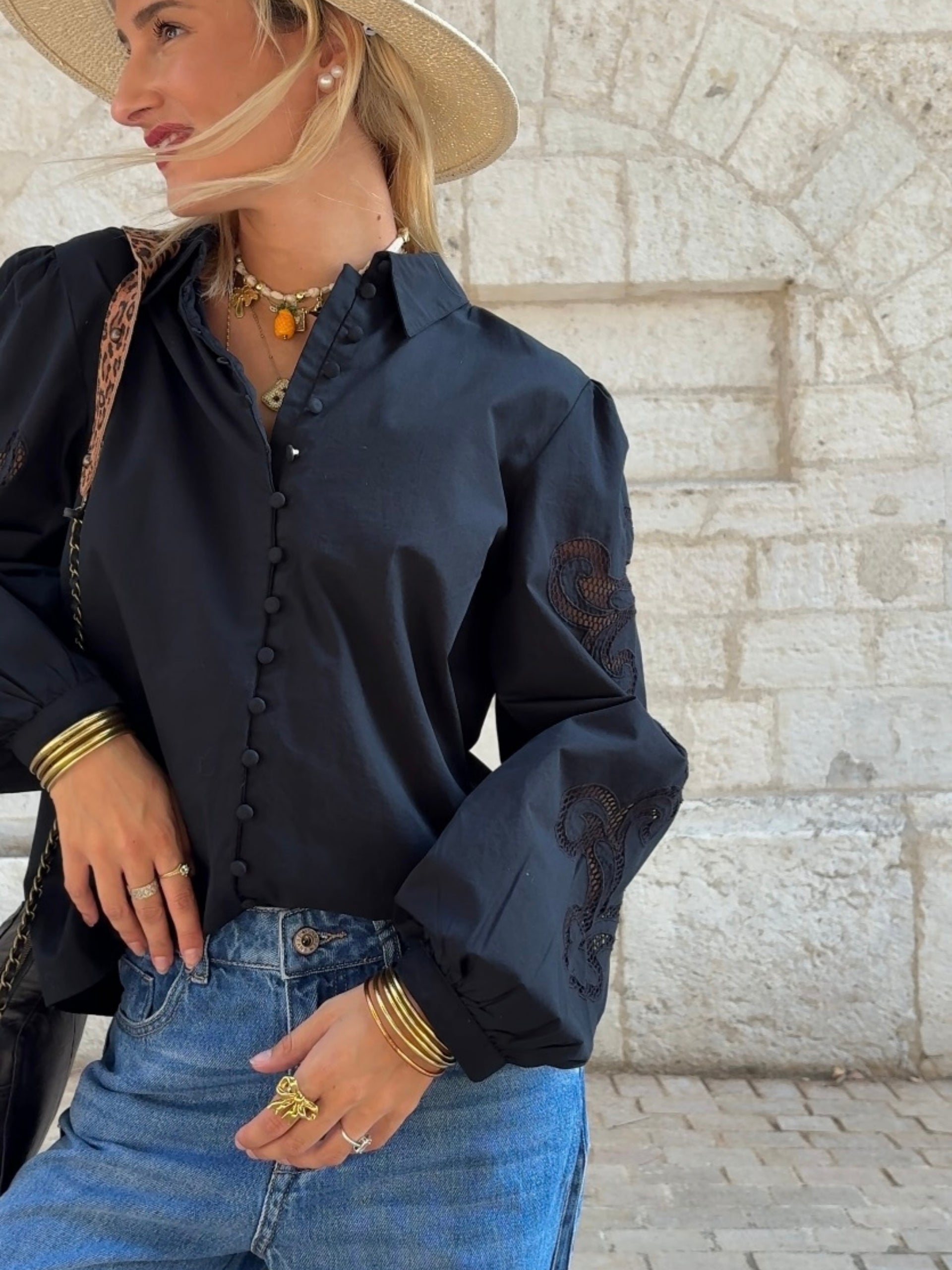 Chemise ELINE Noir