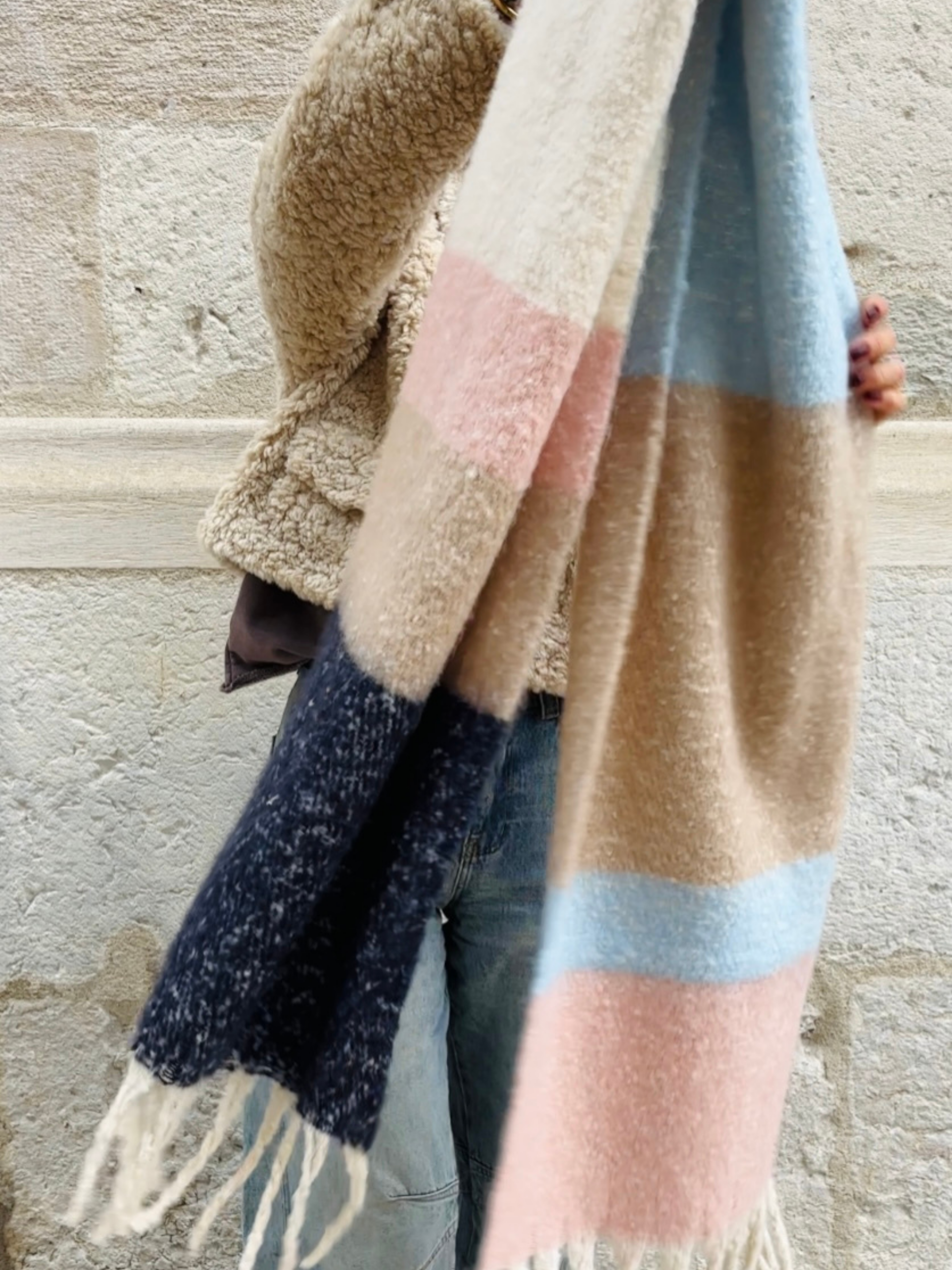 Écharpe LILIANE Ciel