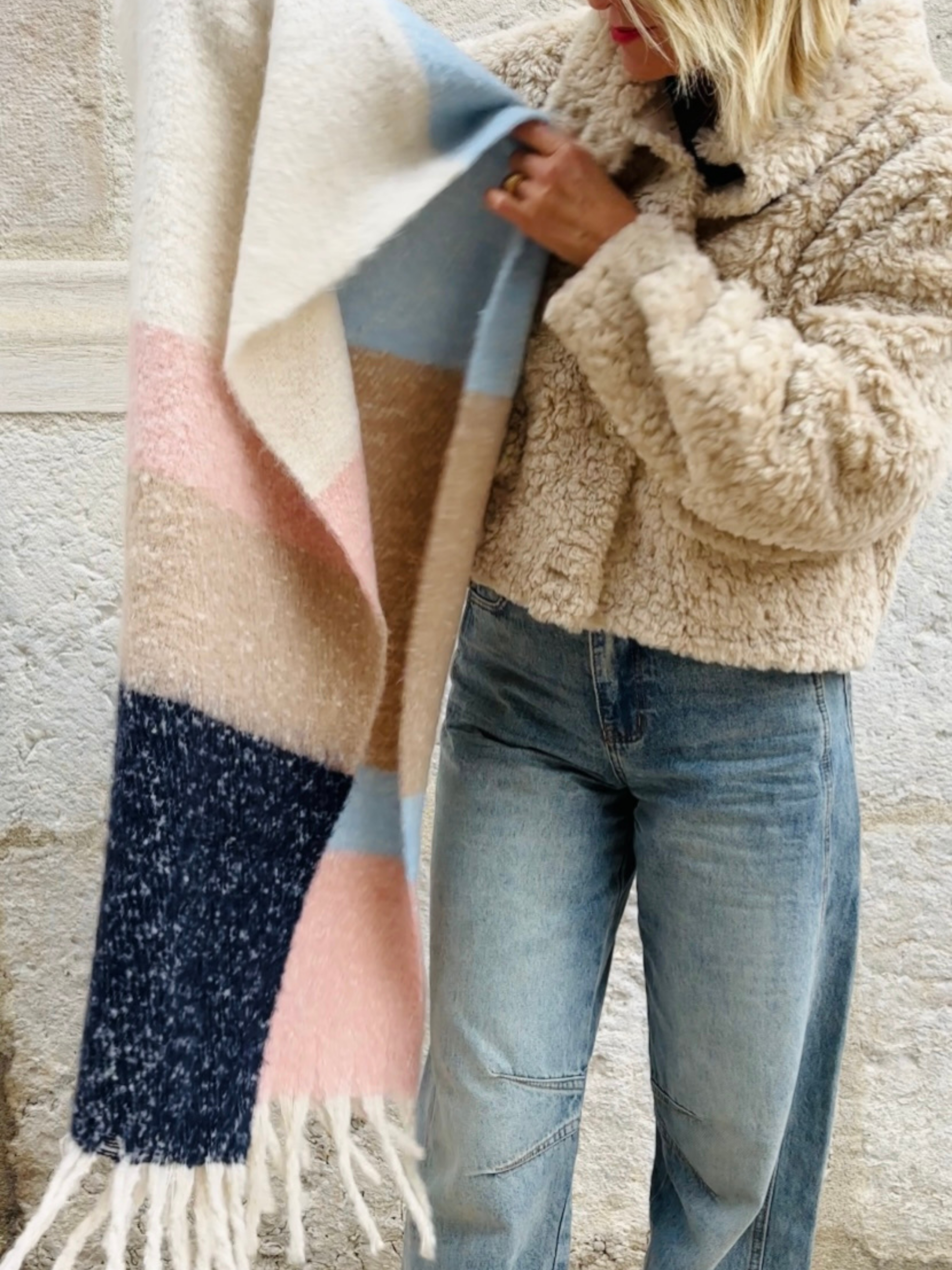 Écharpe LILIANE Ciel