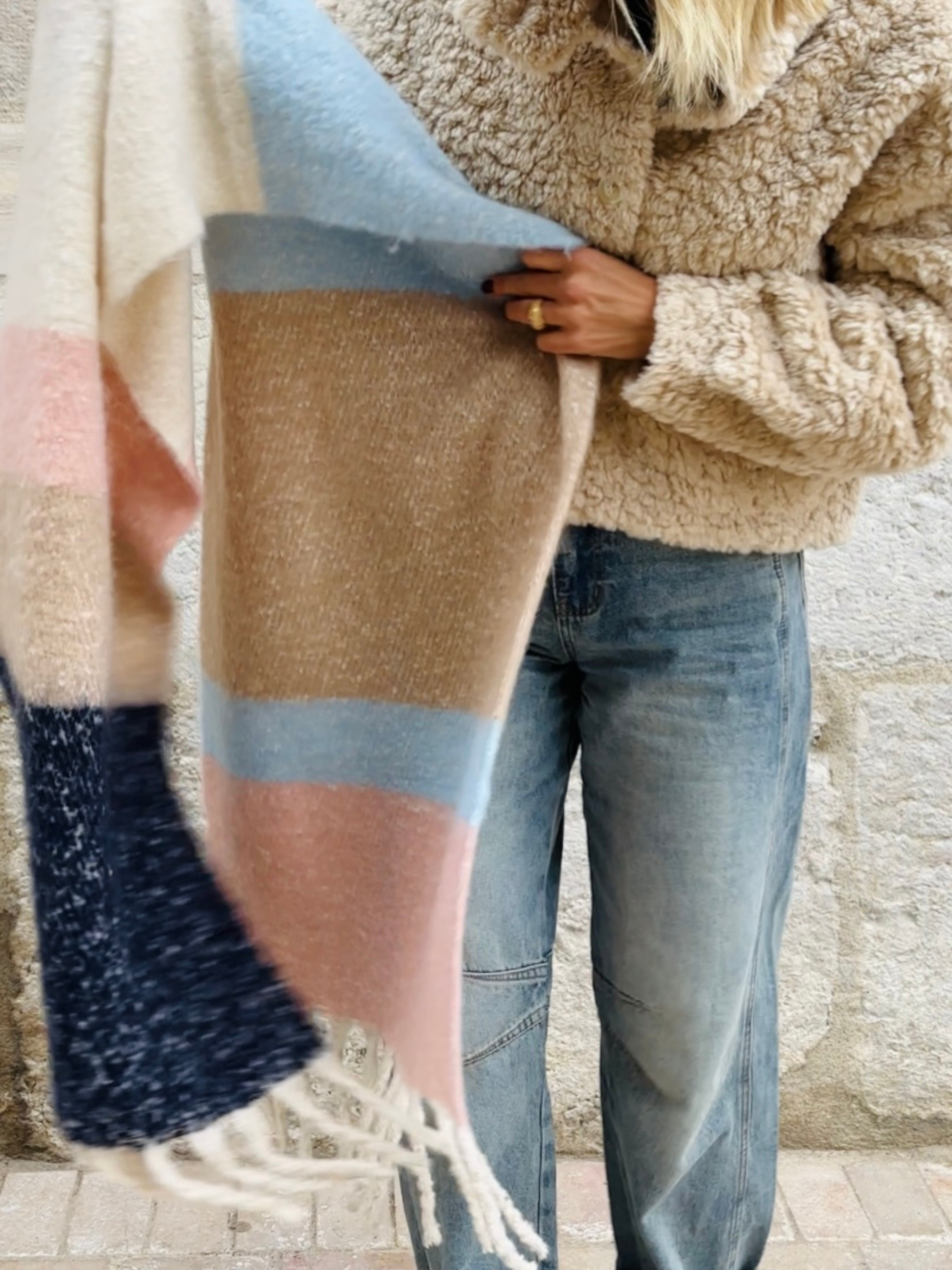 Écharpe LILIANE Ciel