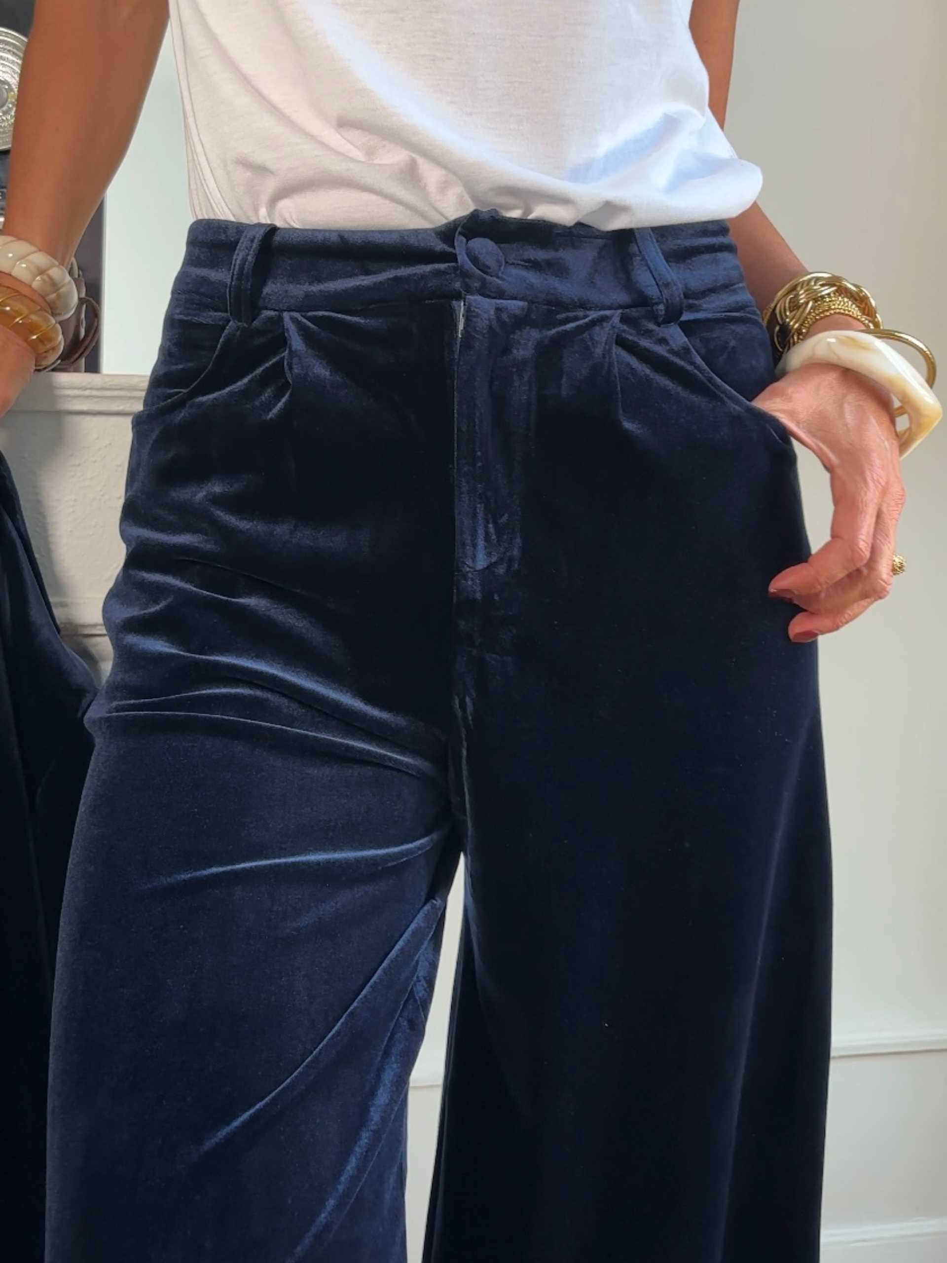 Pantalon MAYNA marine