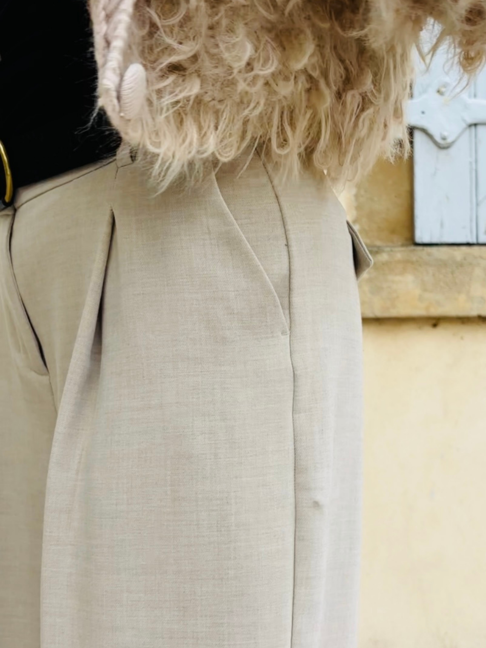 Pantalon MIRELLA beige