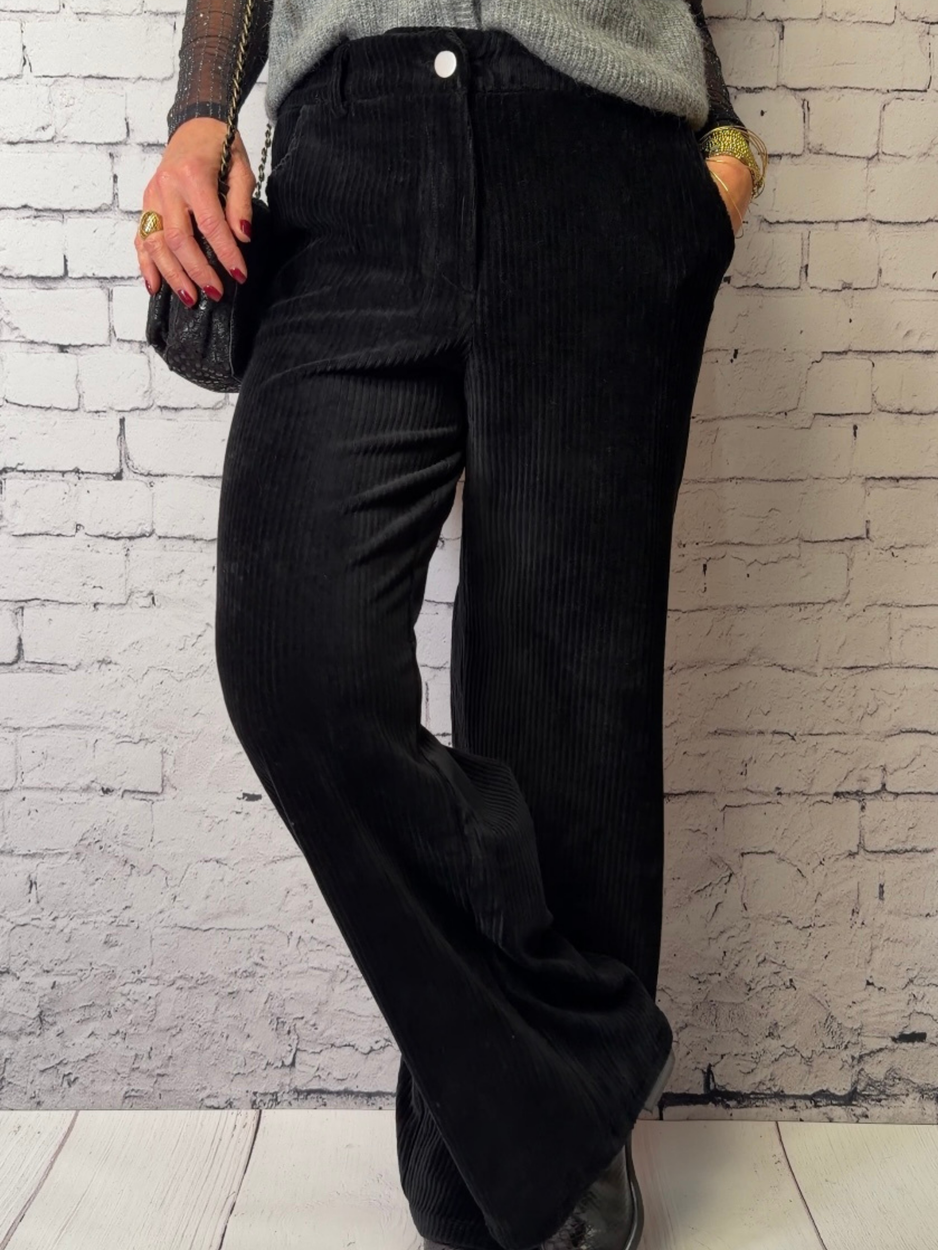 Pantalon Sylia noir