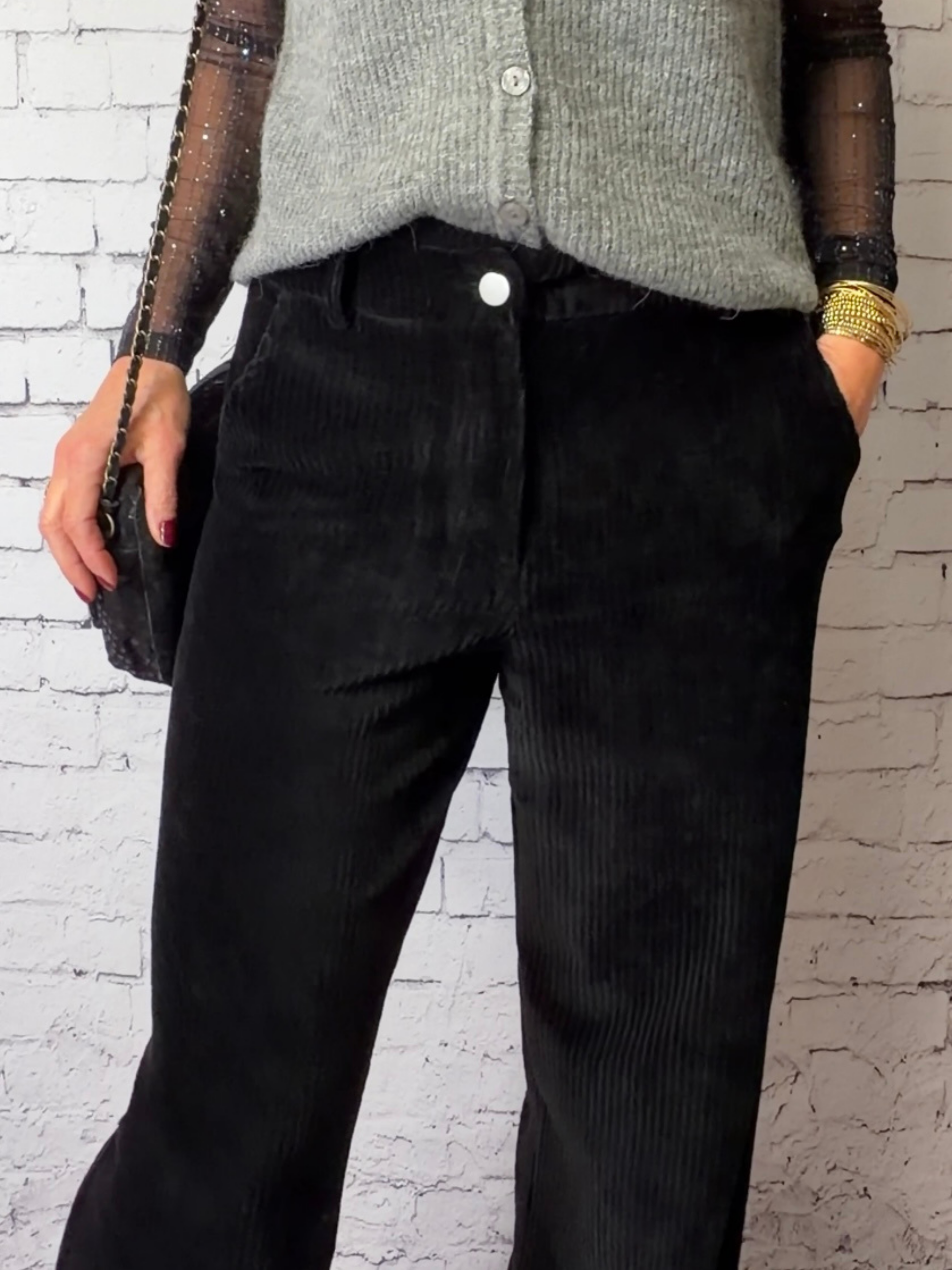 Pantalon Sylia noir