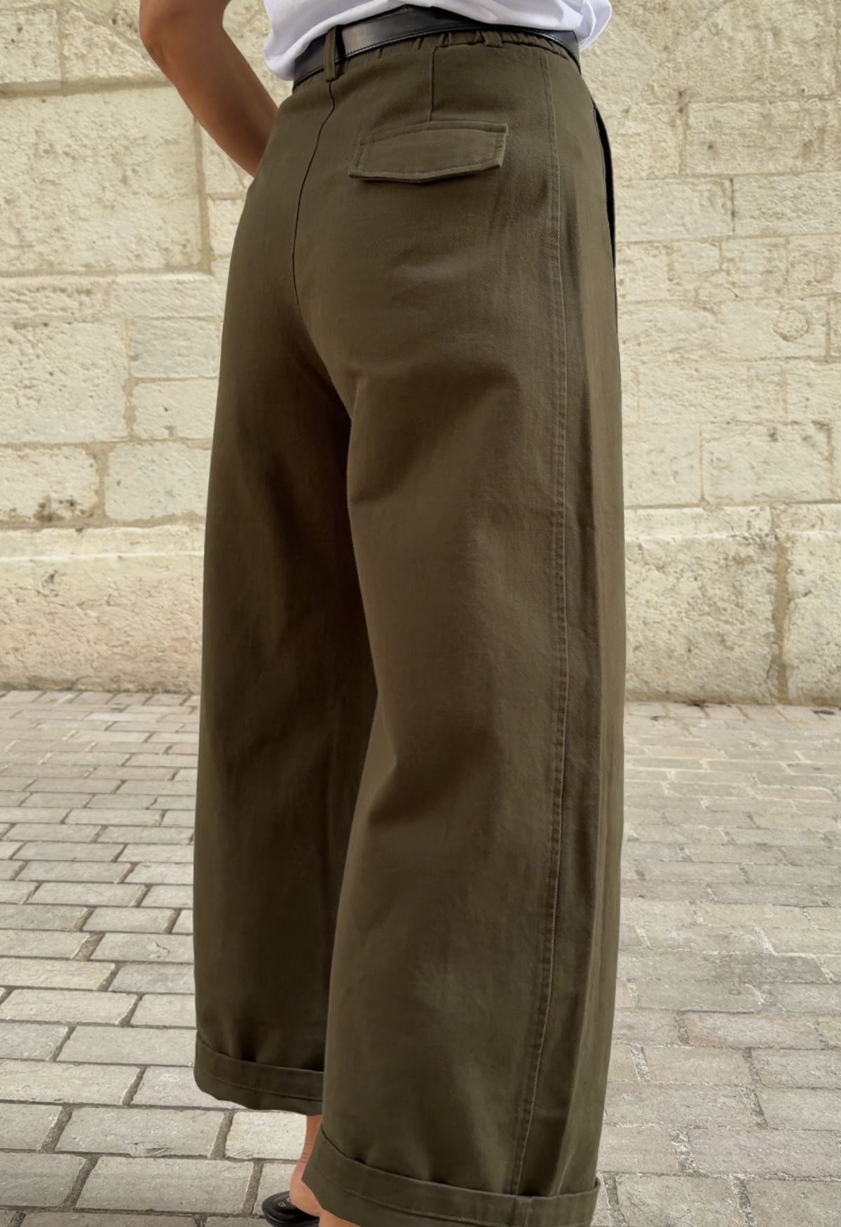 Pantalon Zoé Kaki