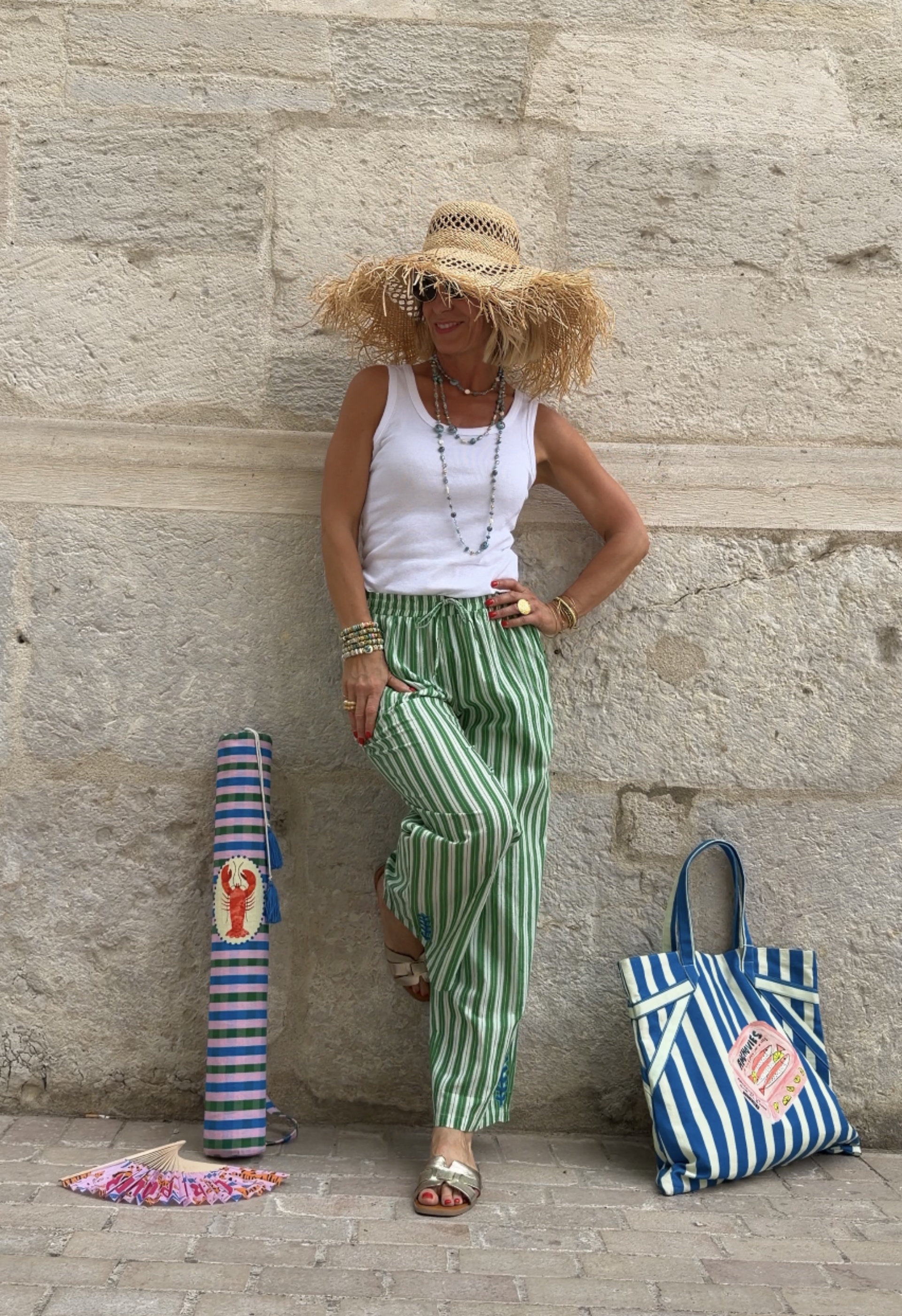 Pantalon Lucca Vert