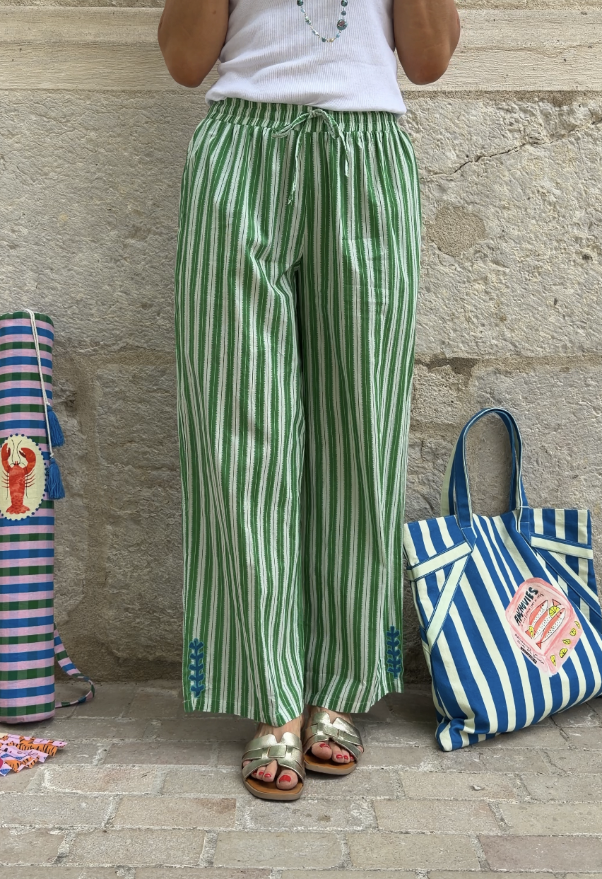 Pantalon Lucca Vert