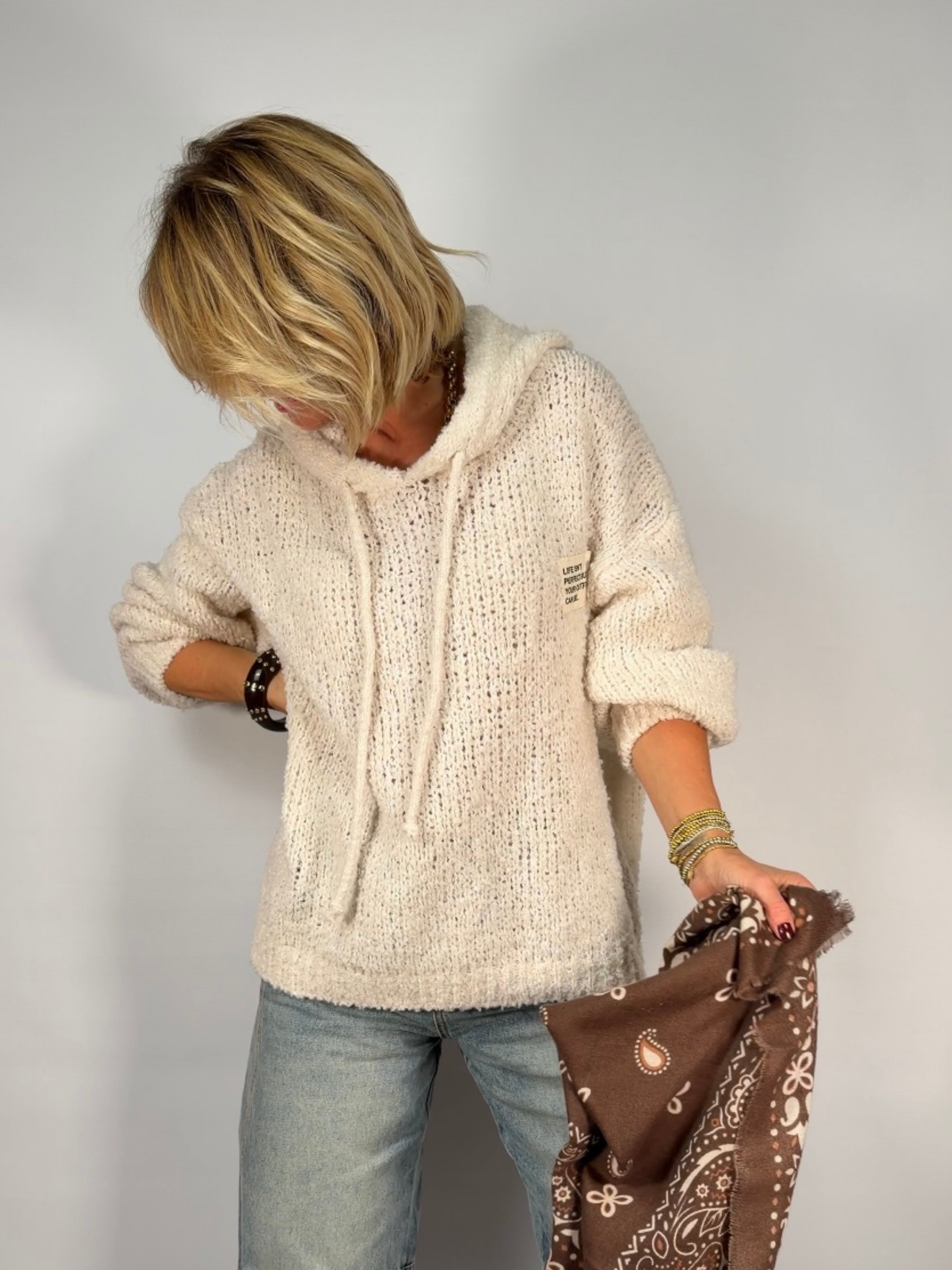 Pull ALBA Blanc