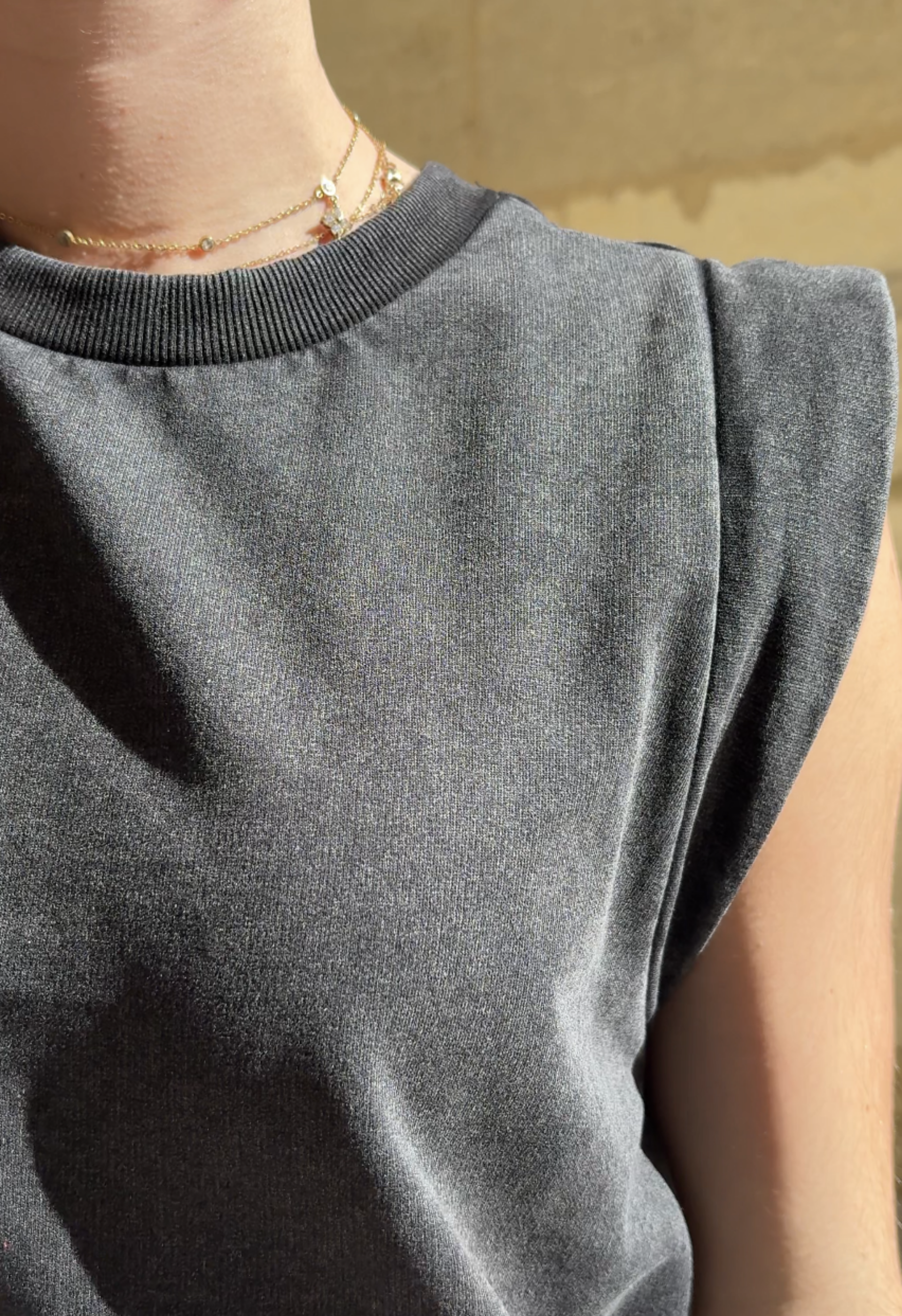 Robe Auriane Gris anthracite