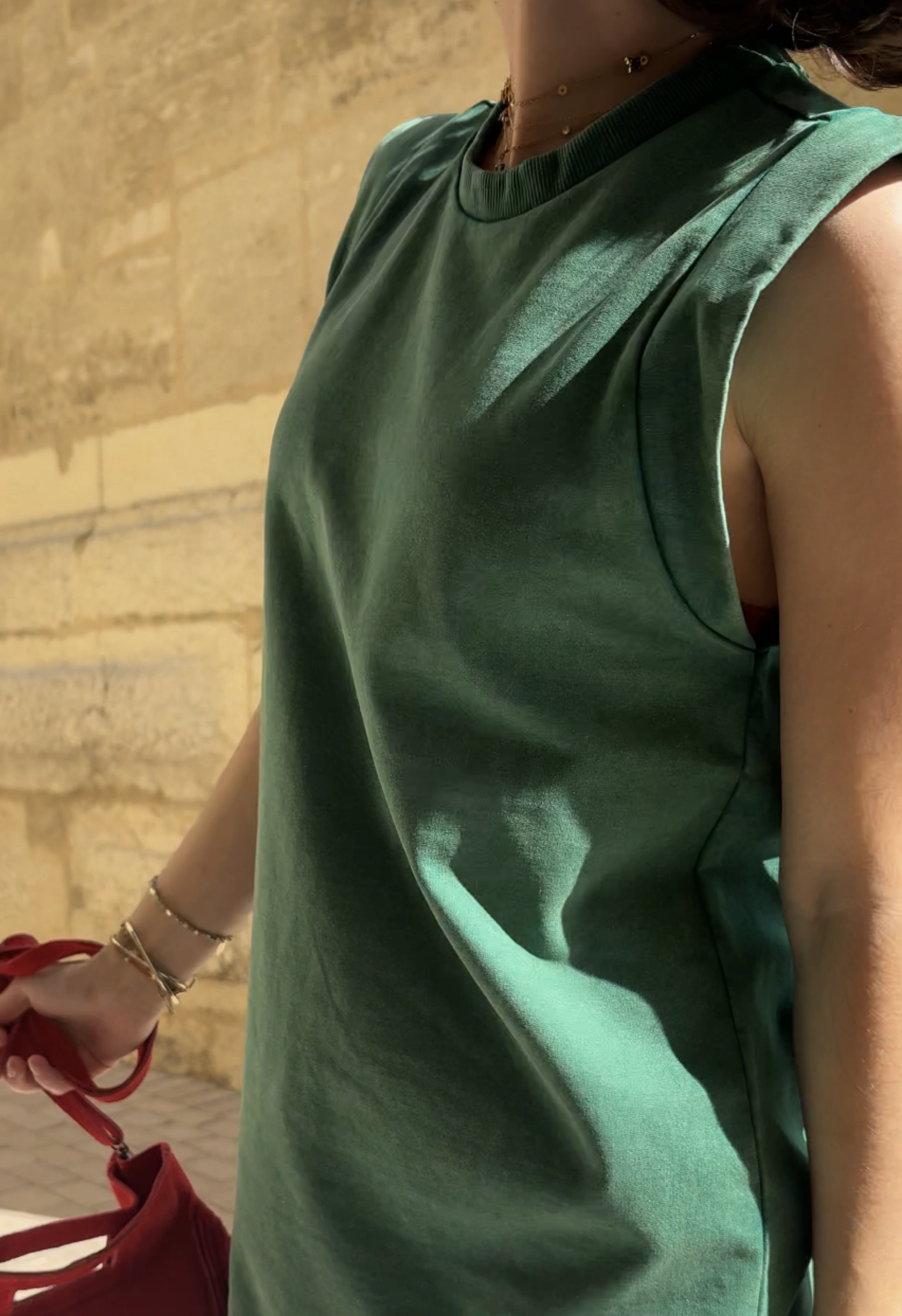 Robe Auriane Verte
