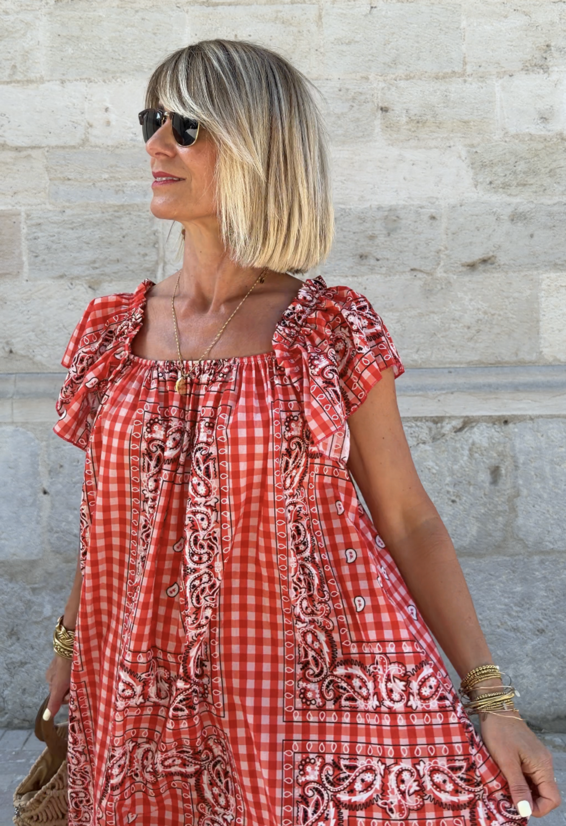 Robe Éléna Orange