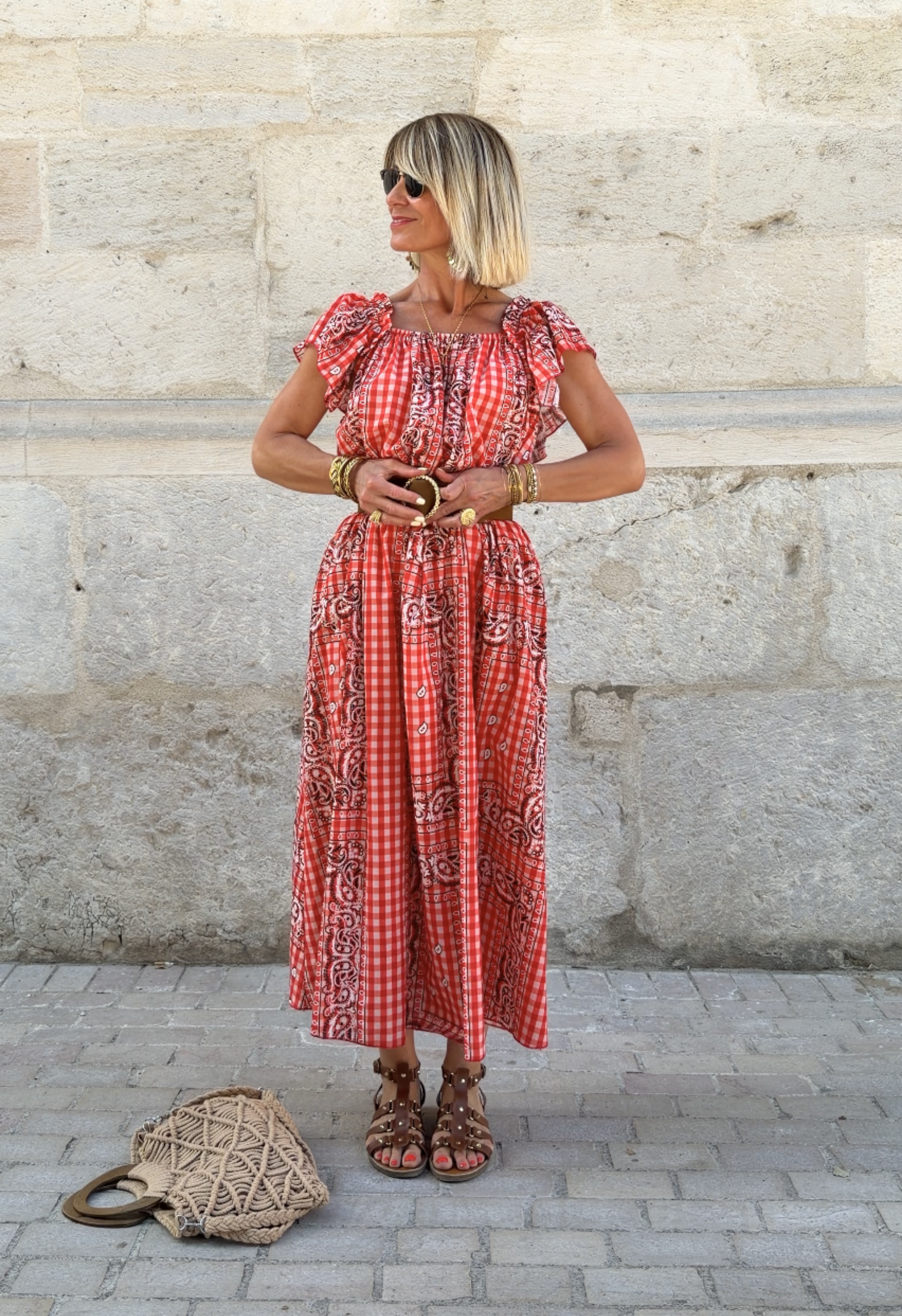Robe Éléna Orange