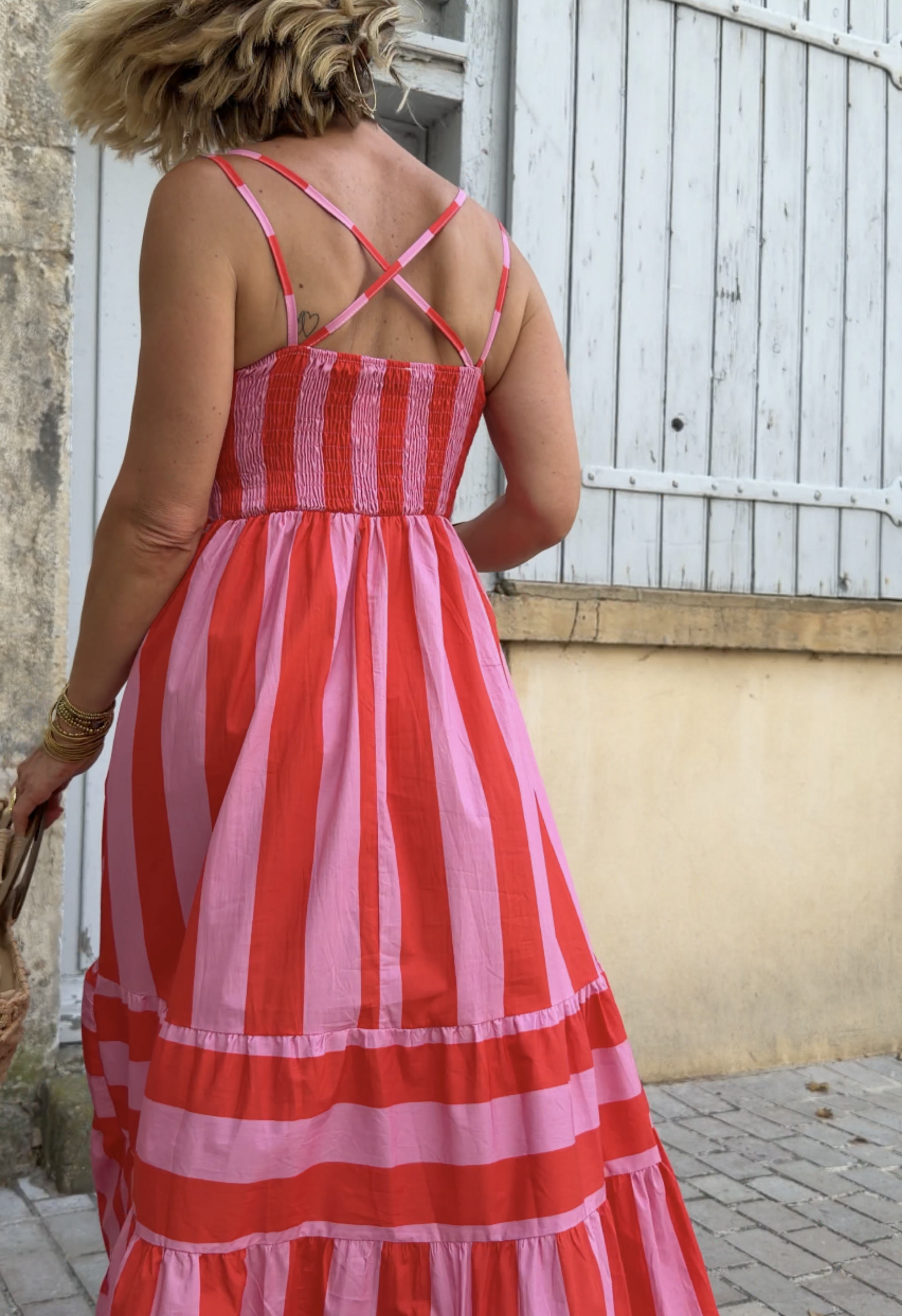 Robe Flore Fushia