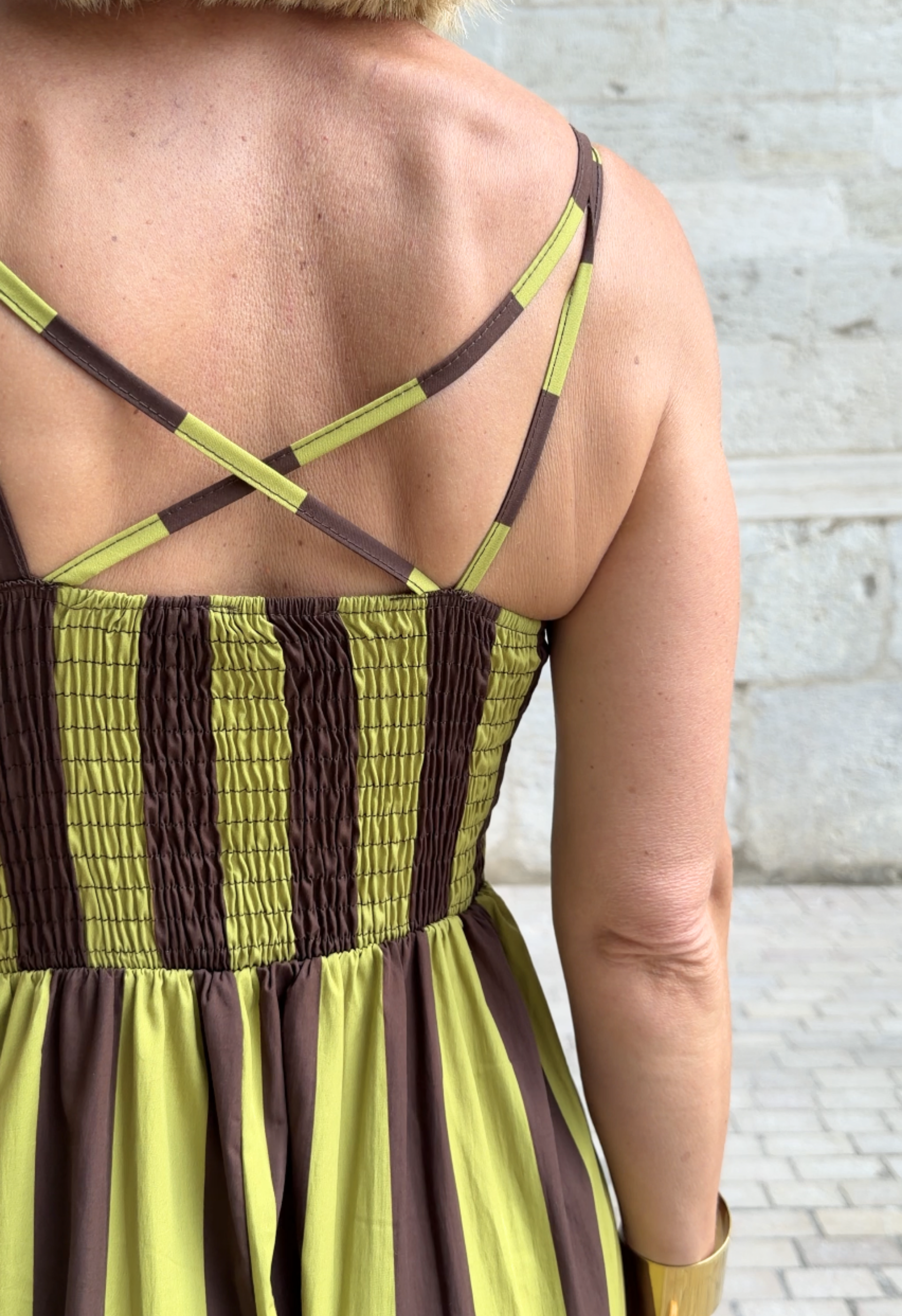 Robe Flore Verte