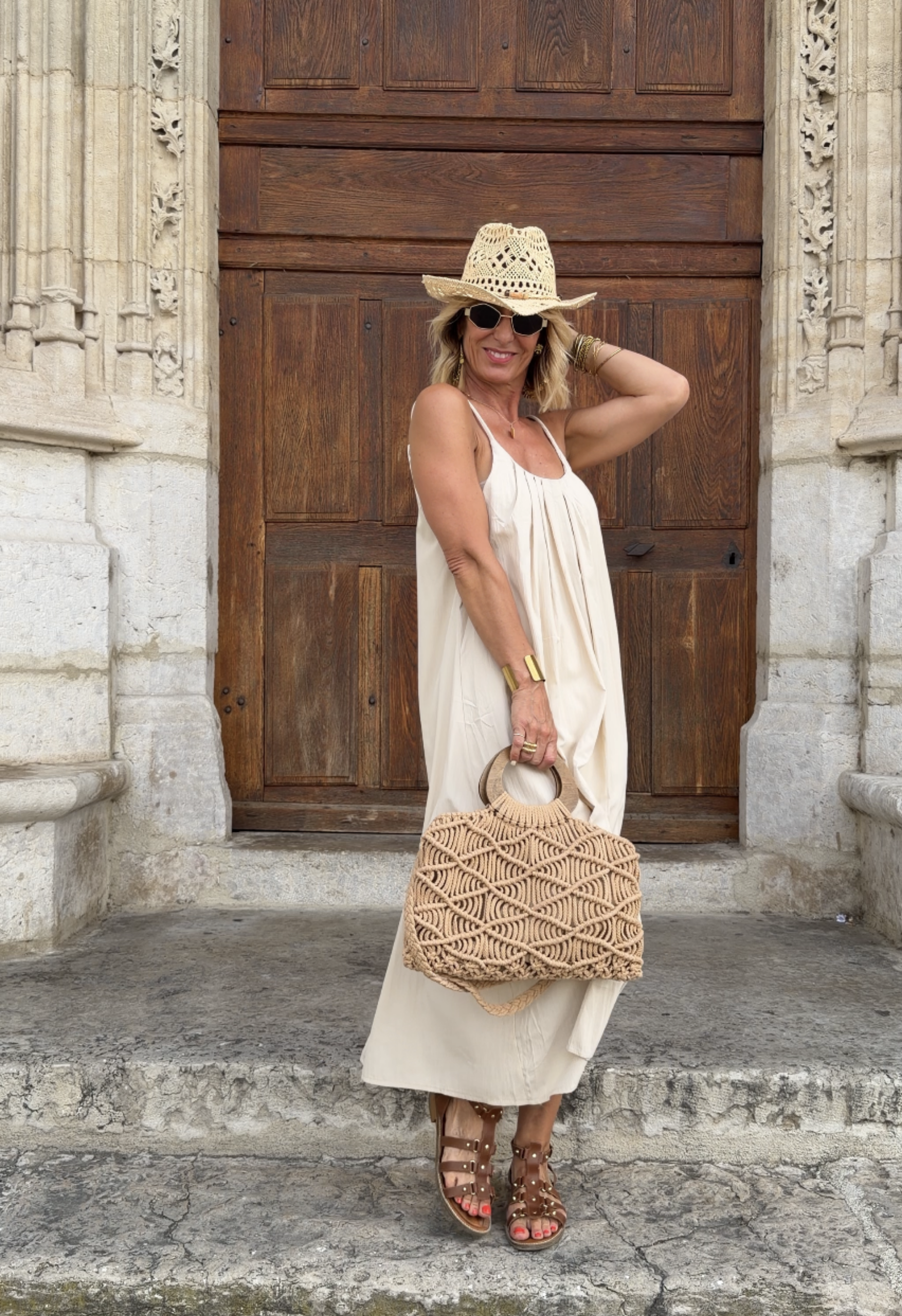 Robe Annabelle Écru