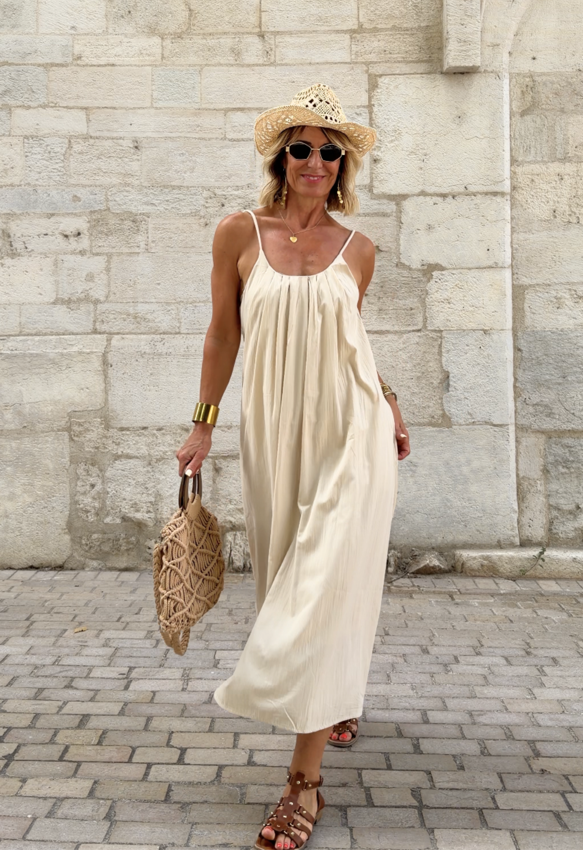 Robe Annabelle Écru