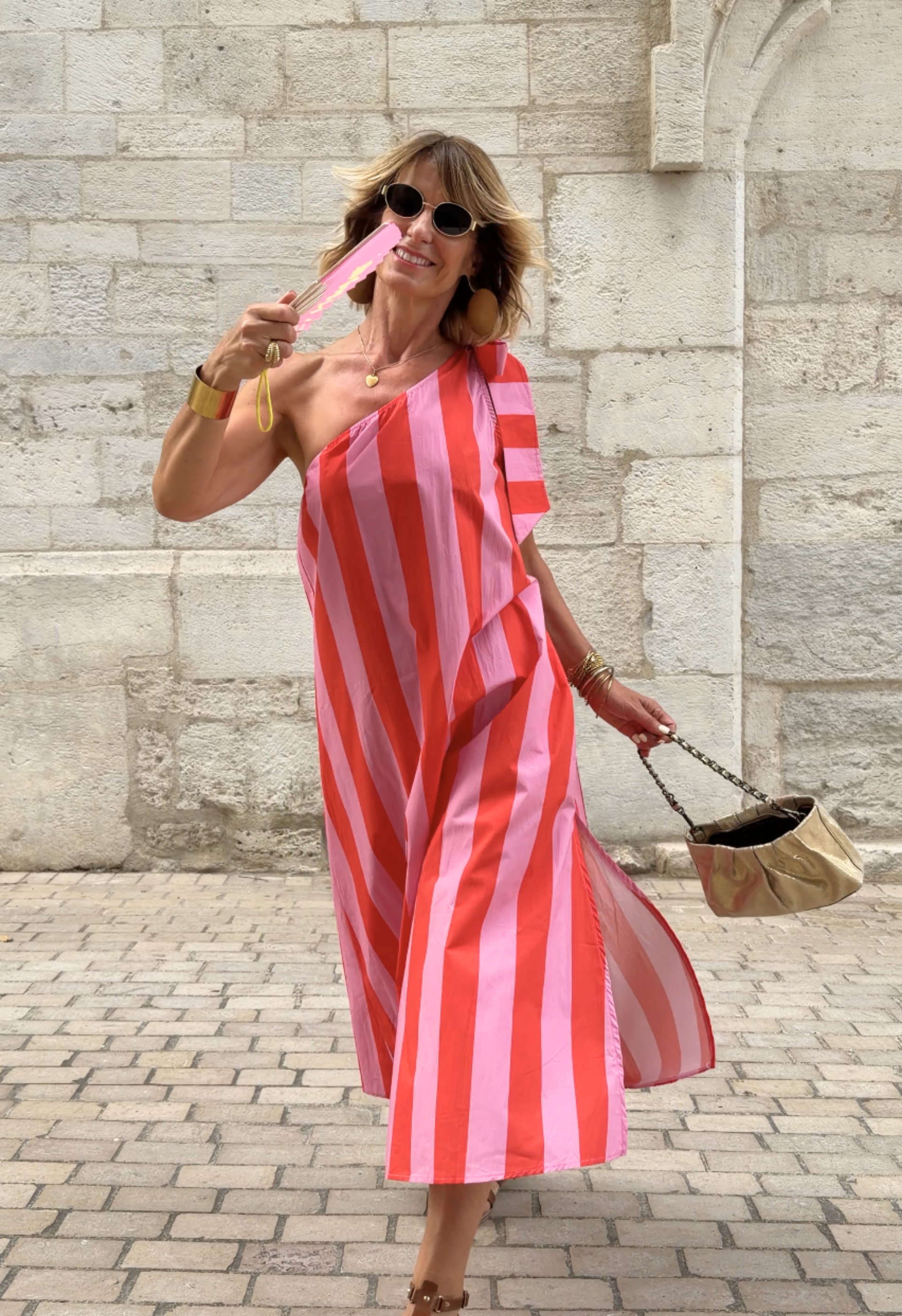 Robe Carla Fushia