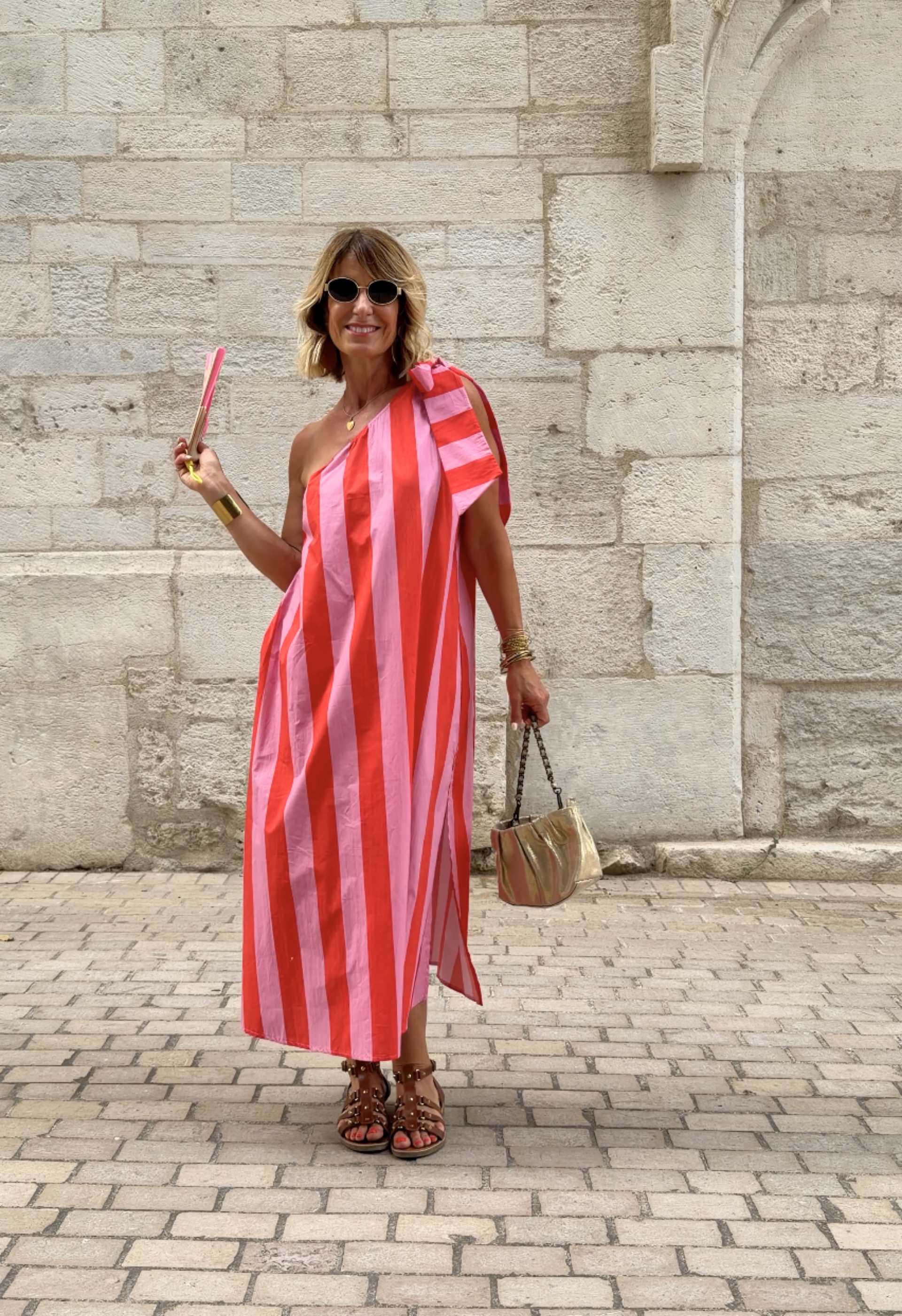 Robe Carla Fushia