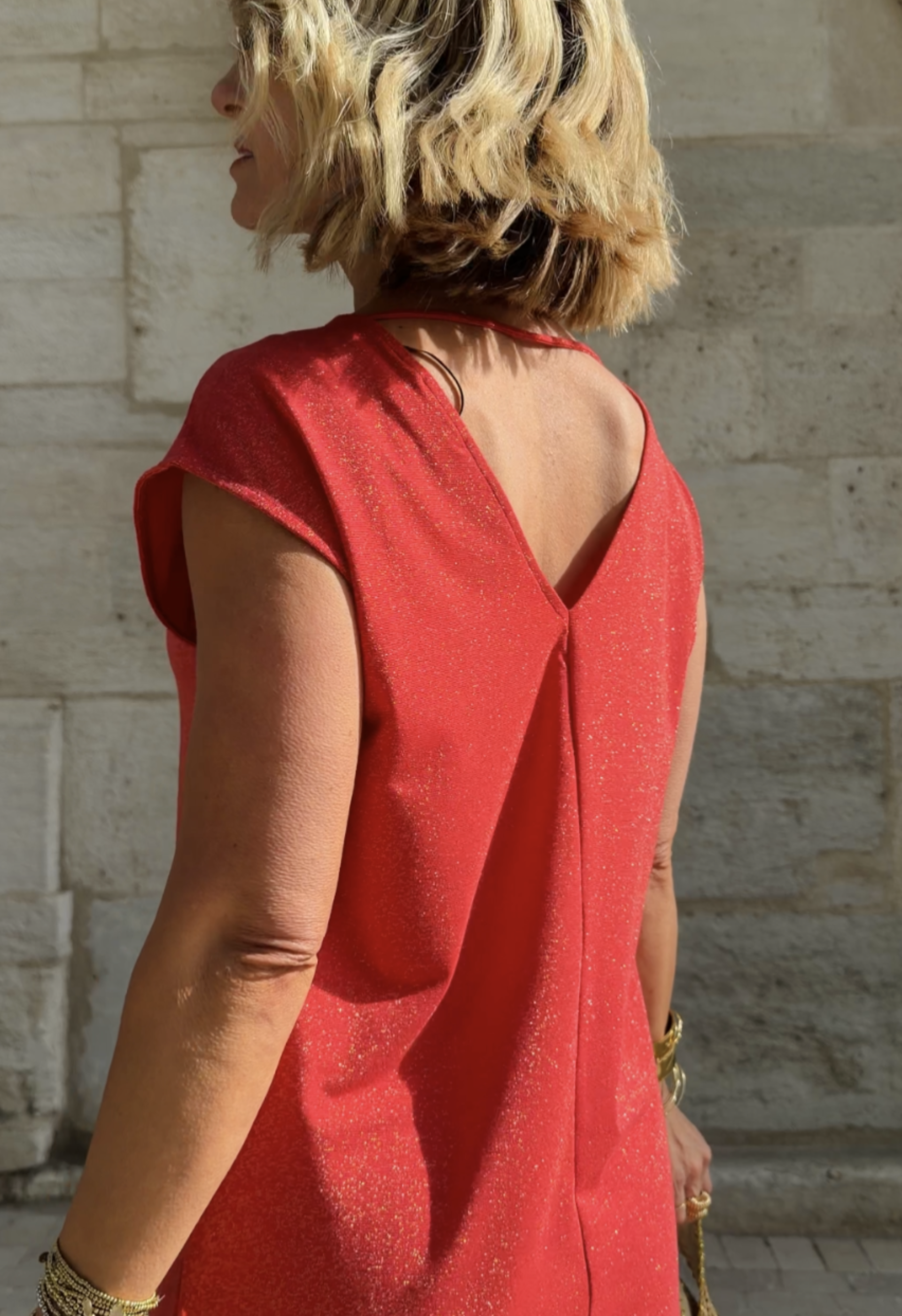 Robe Paola rouge