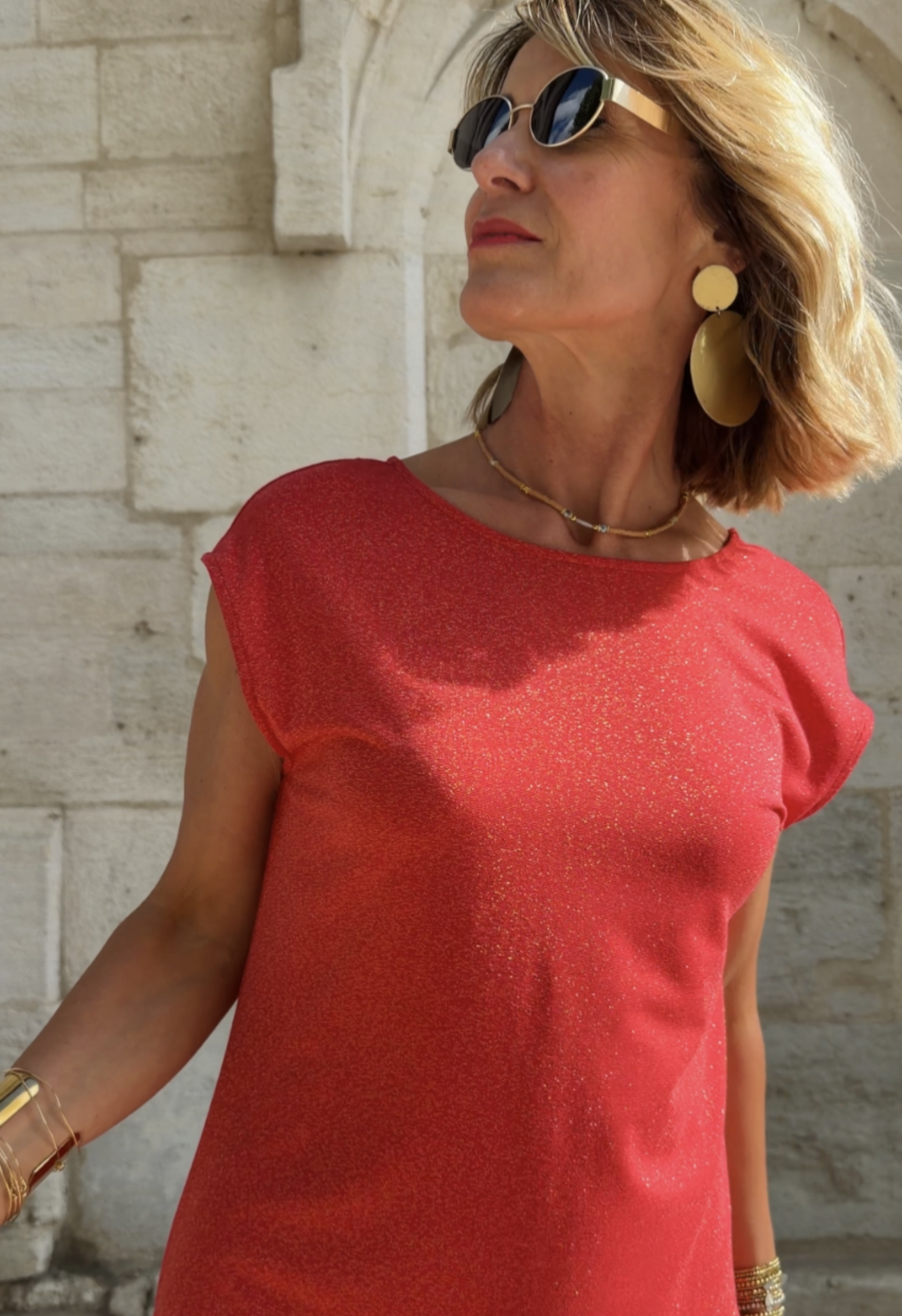 Robe Paola rouge