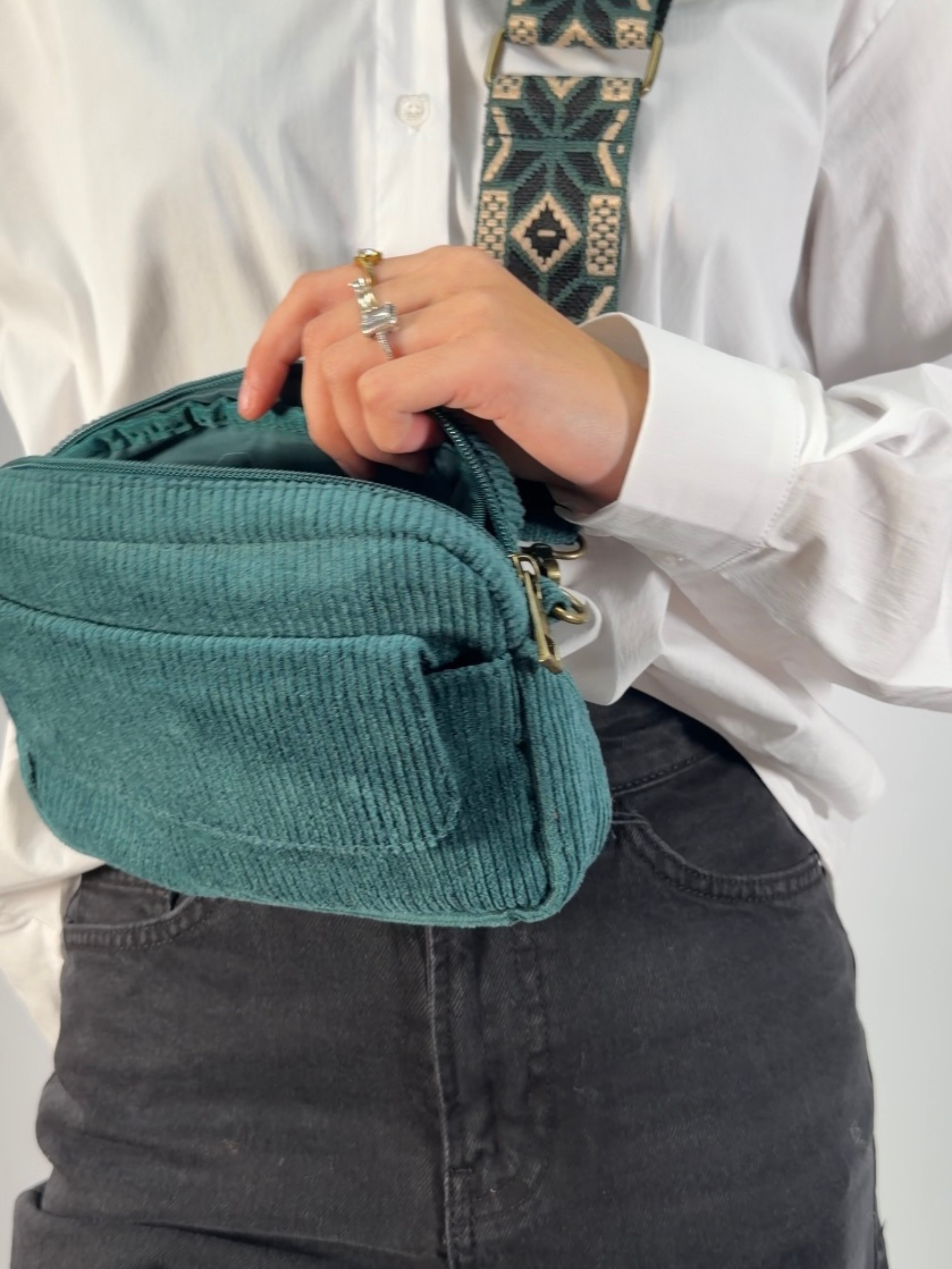 Sac Milla Bleu canard