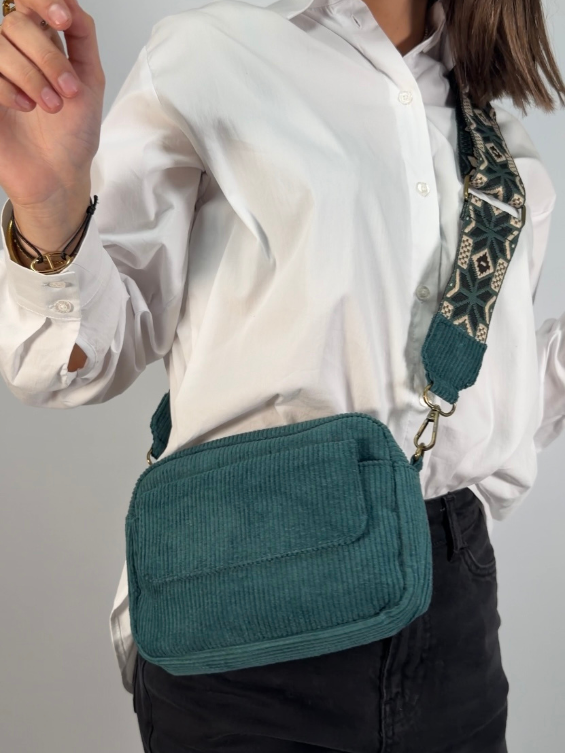 Sac Milla Bleu canard