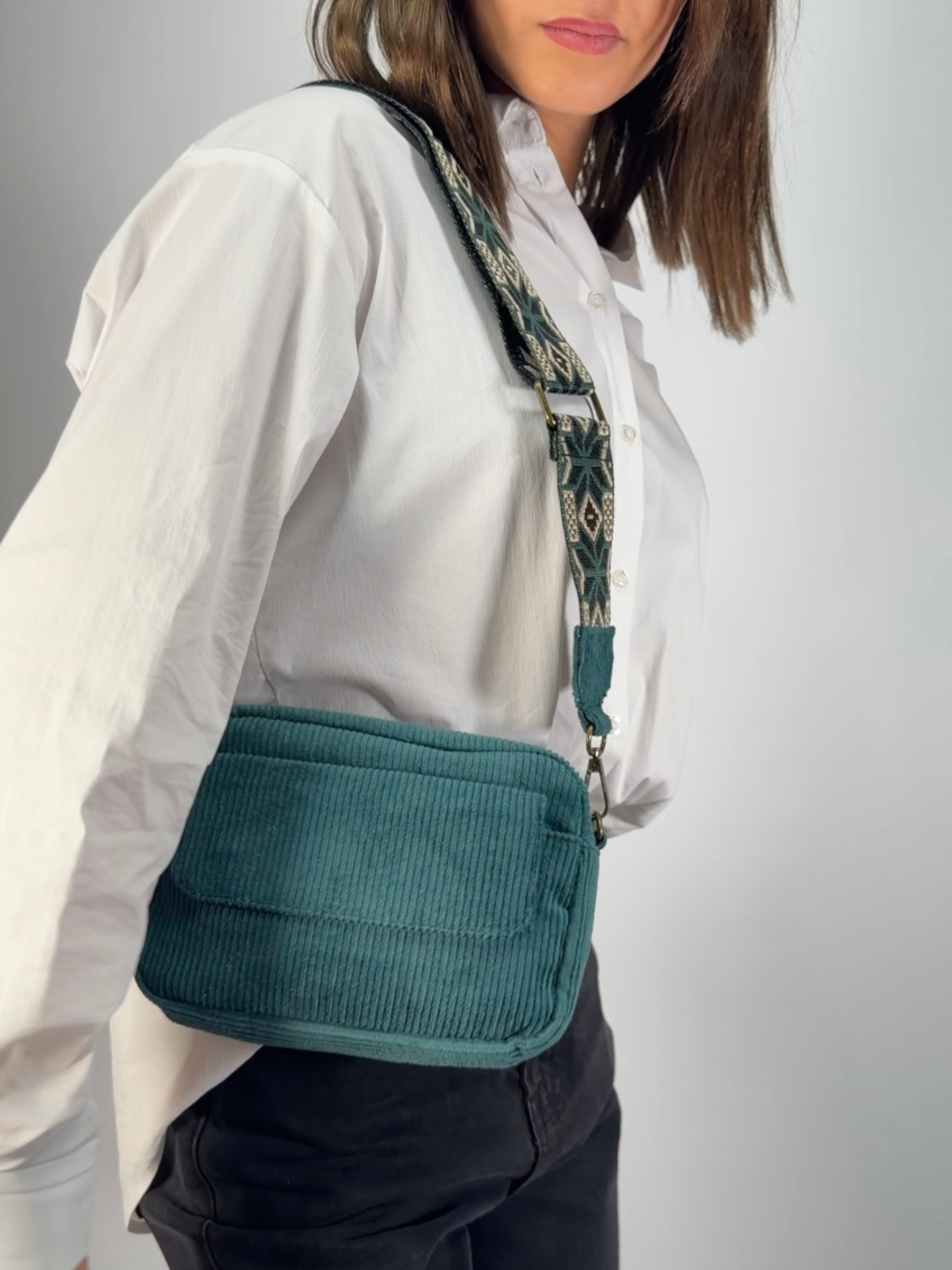 Sac Milla Bleu canard