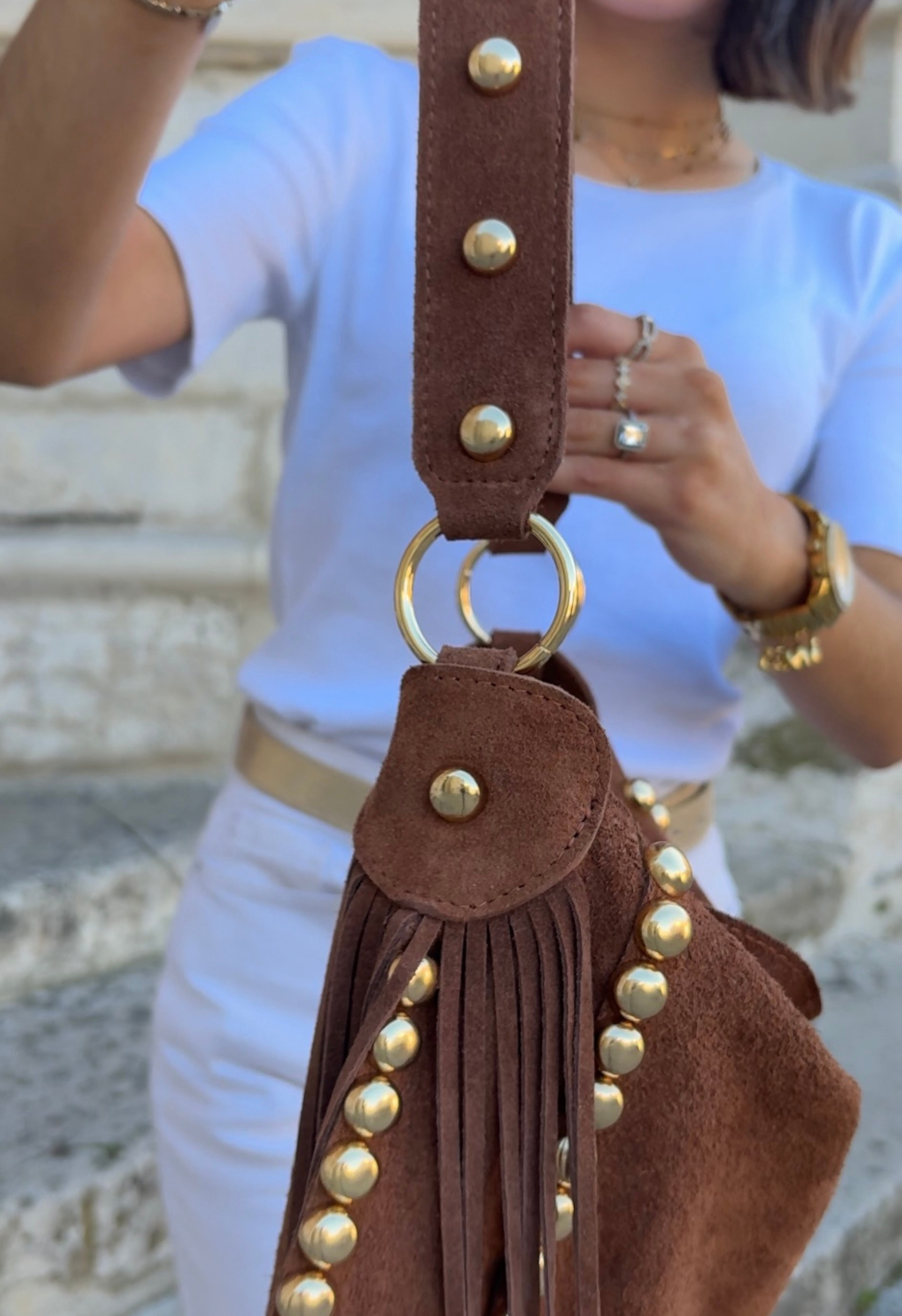 Sac Roxane Camel