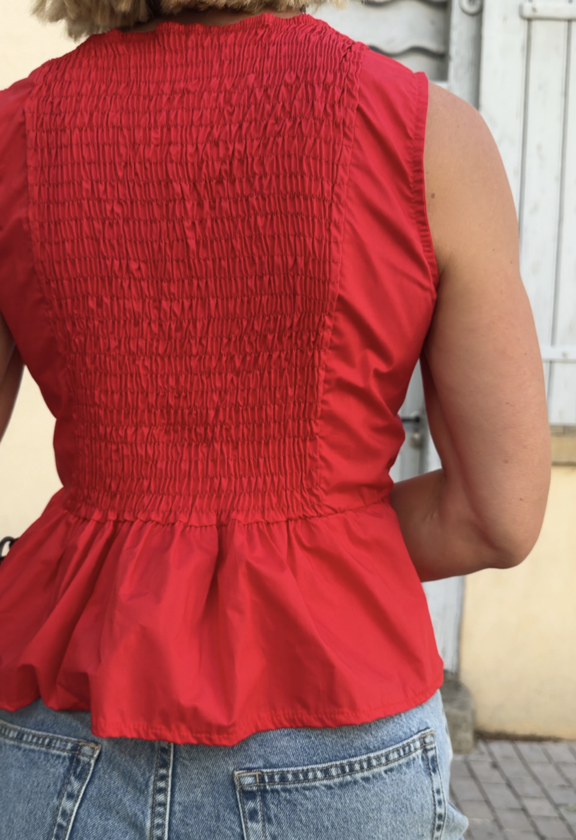 Top Anaé rouge