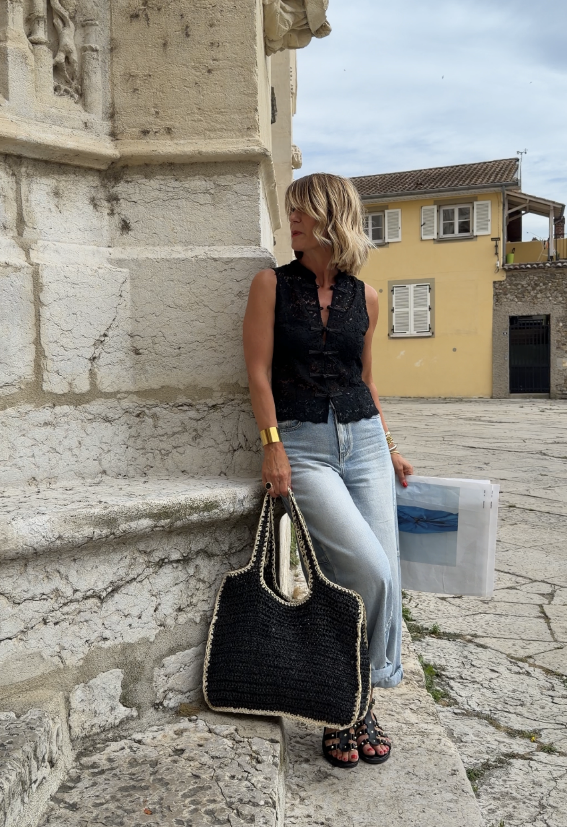 Top Capucine Noir