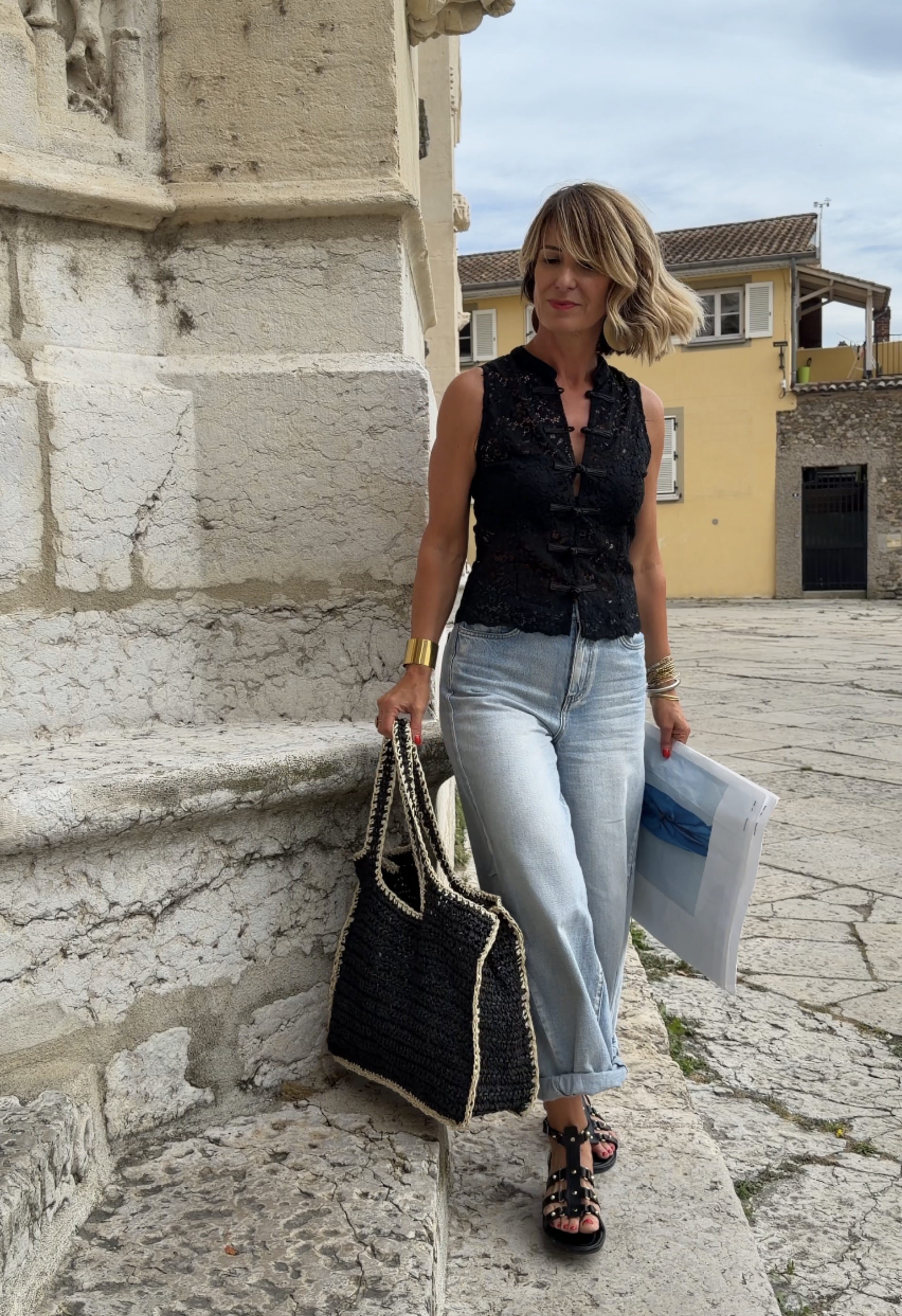 Top Capucine Noir