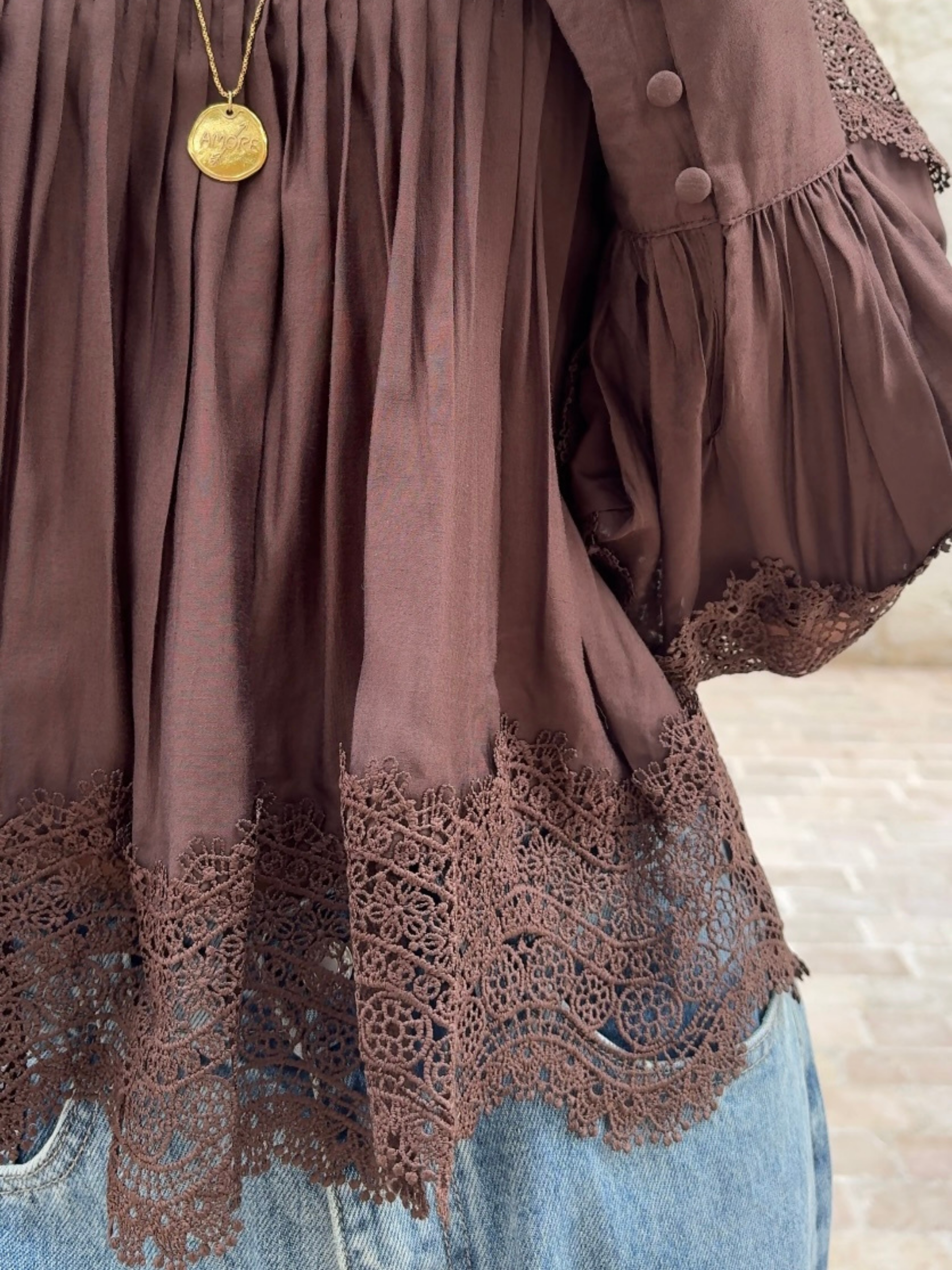 Top JUSTINE Choco