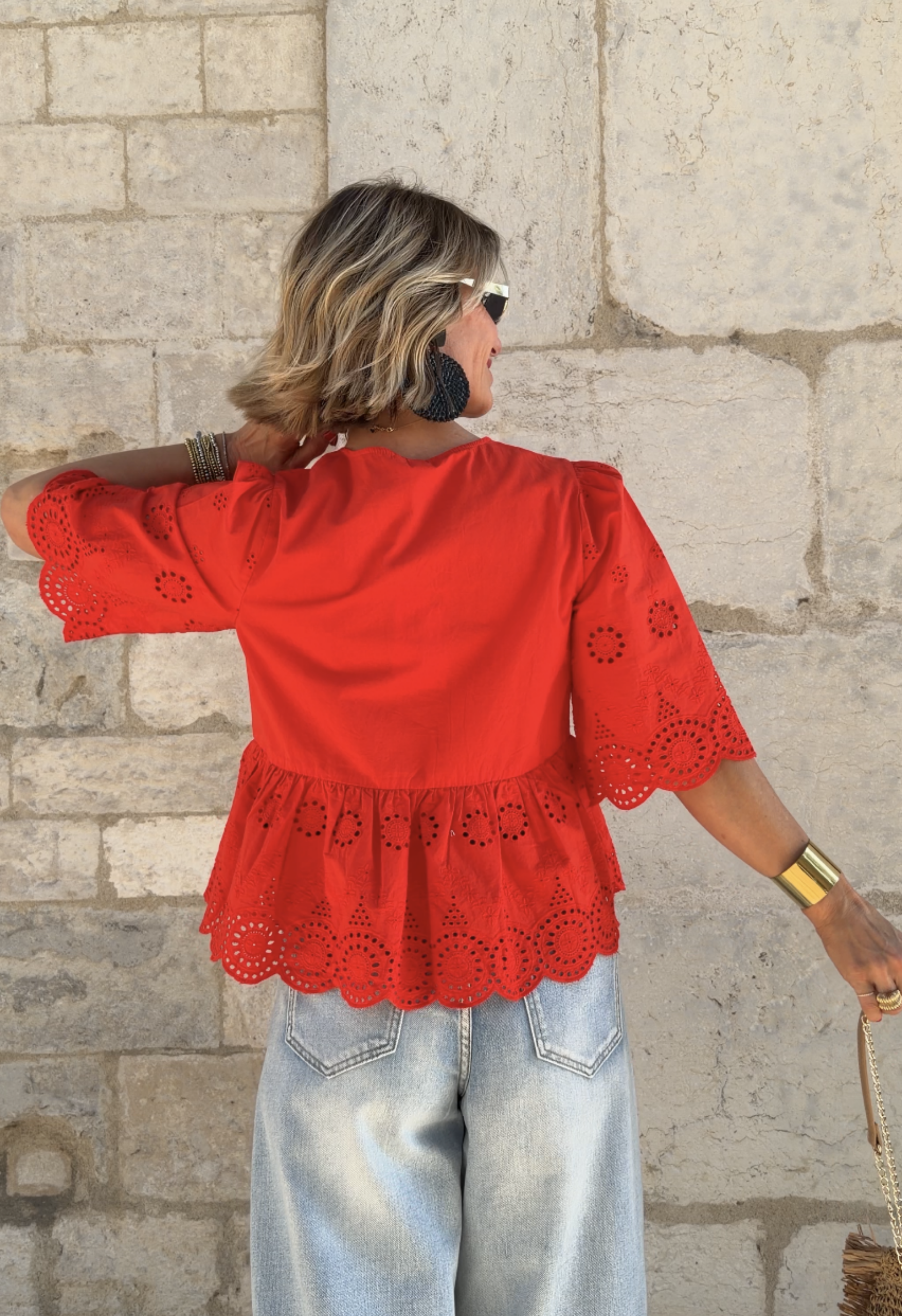 Chemisier Pricsillia Orange