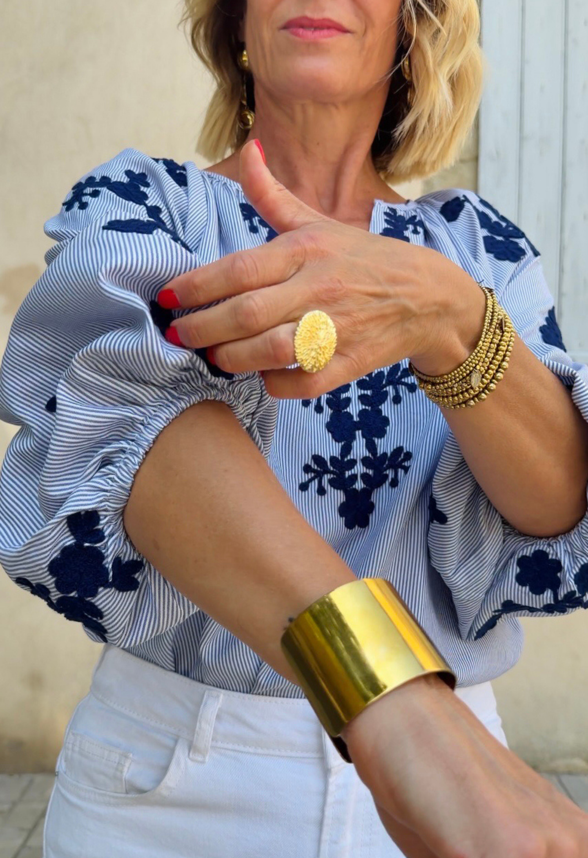 Top Arianne Bleu