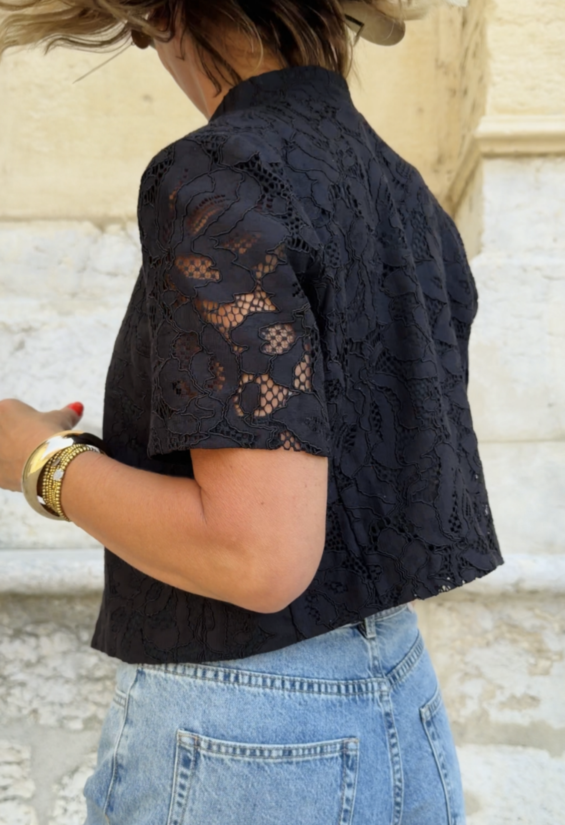 Veste Bianca noir
