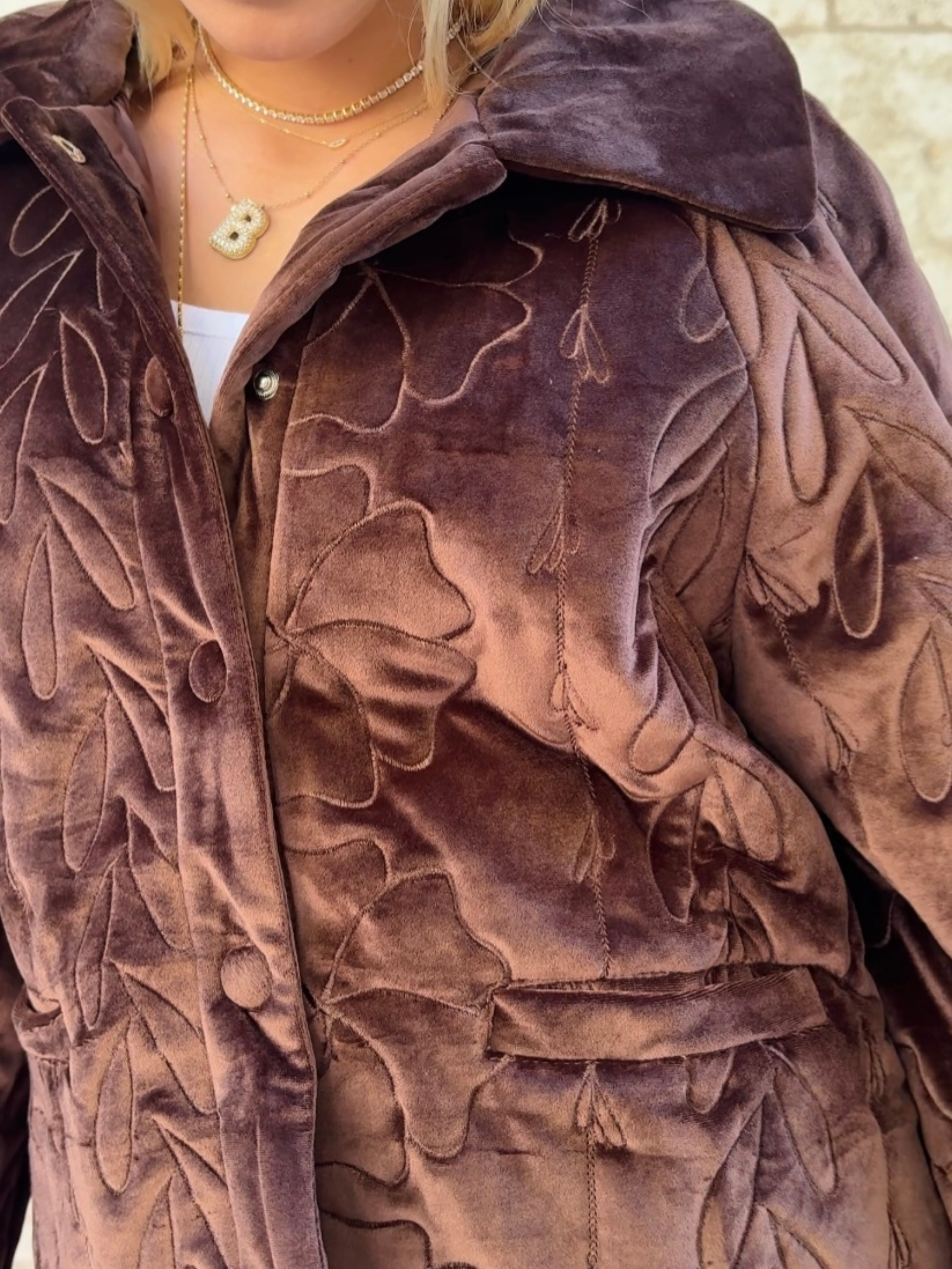 Veste FAUSTINE choco