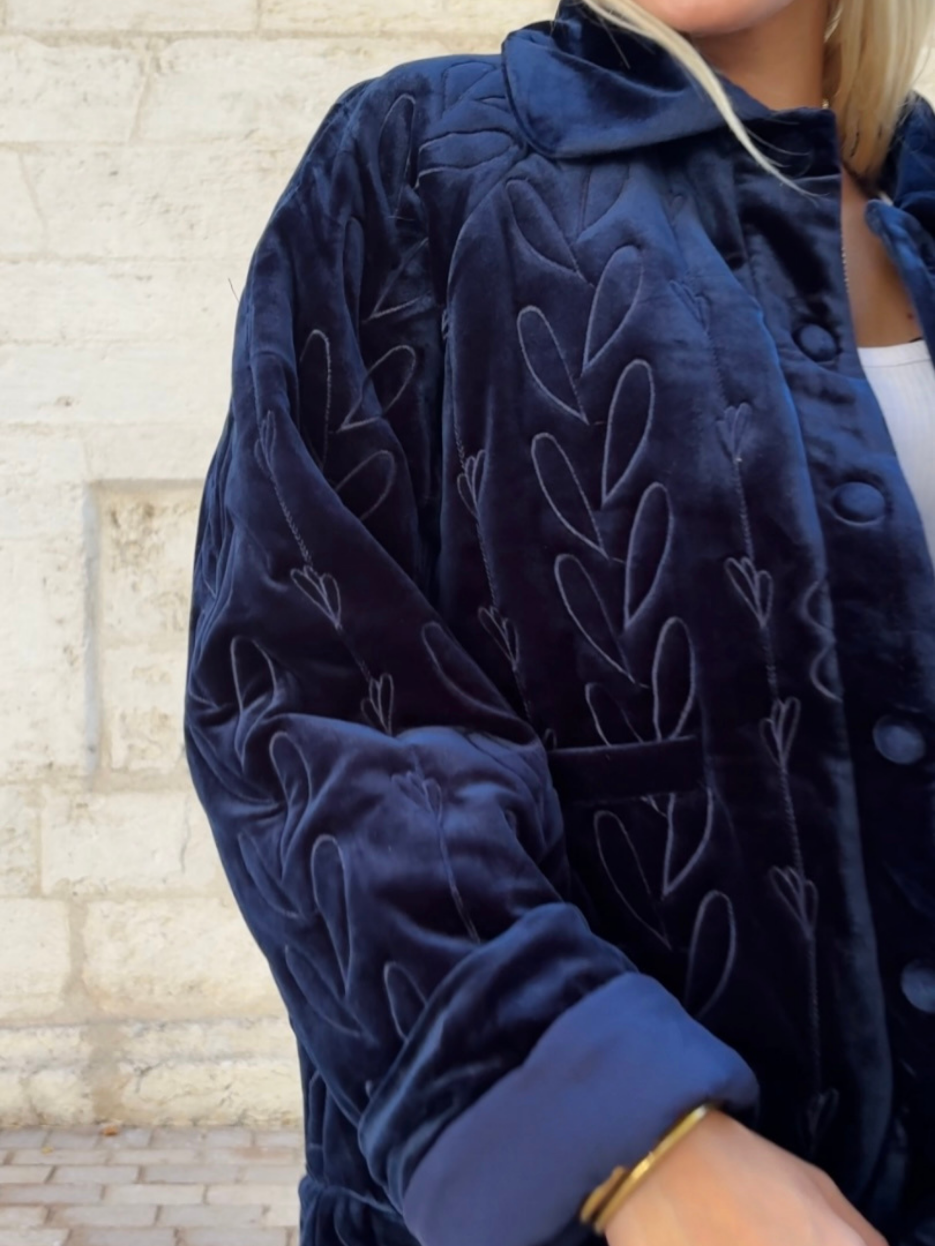 Veste FAUSTINE marine