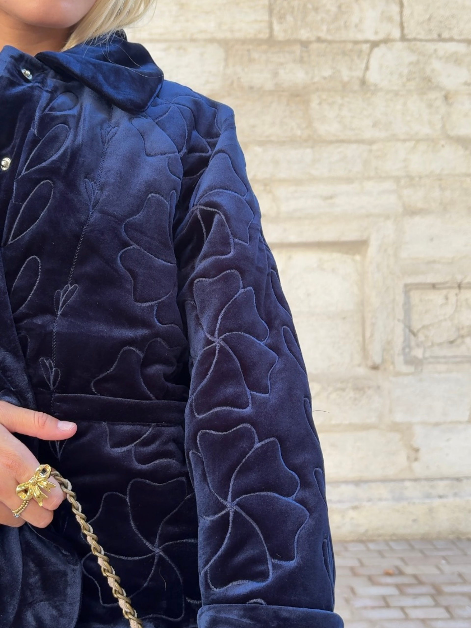 Veste FAUSTINE marine