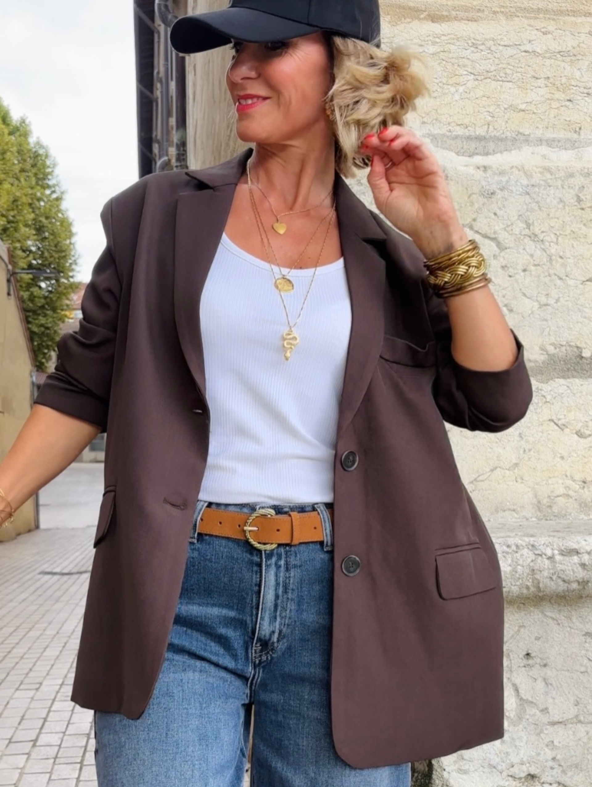 Veste JOHANNA Choco