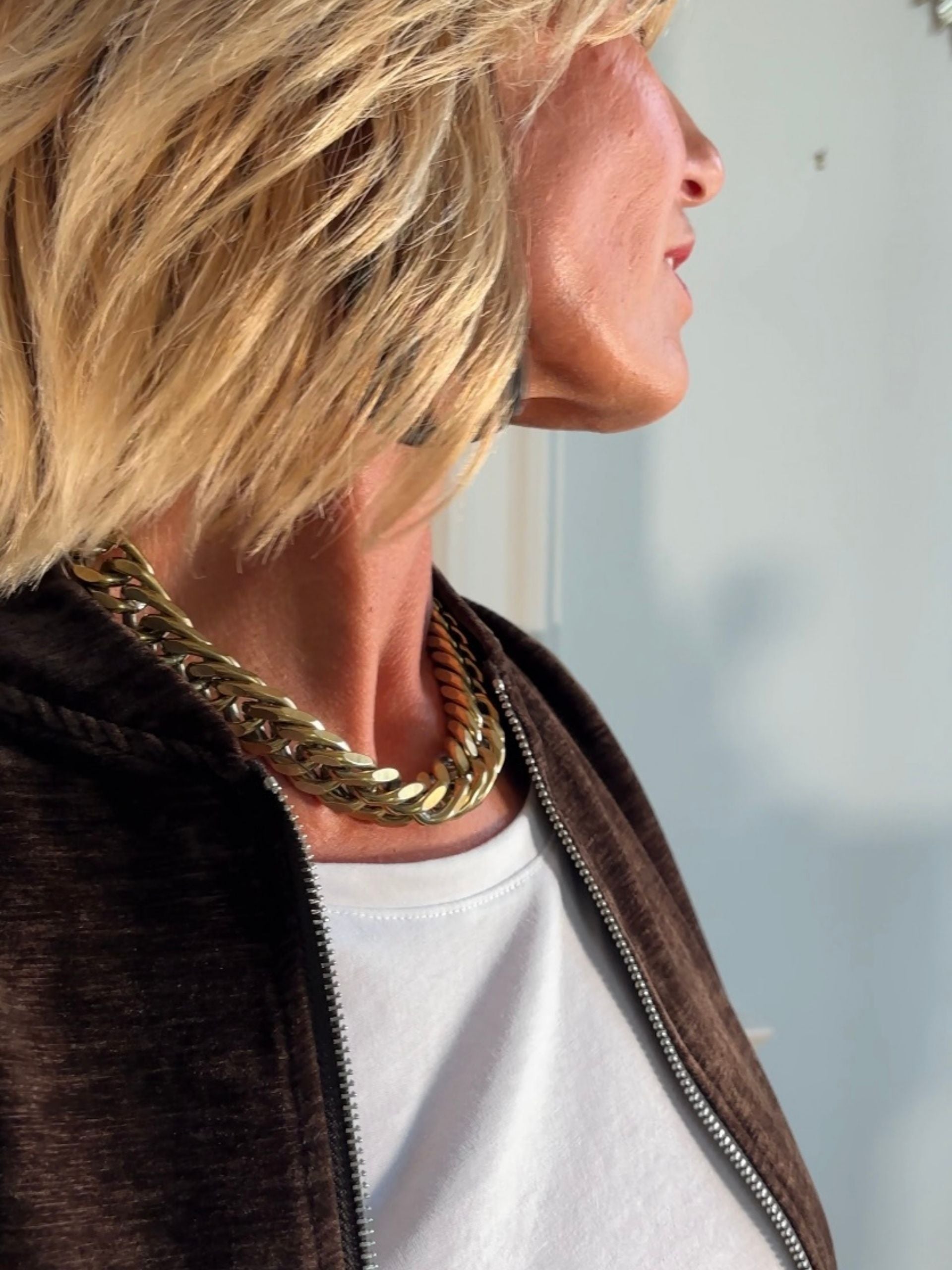 Veste NÉRIA choco