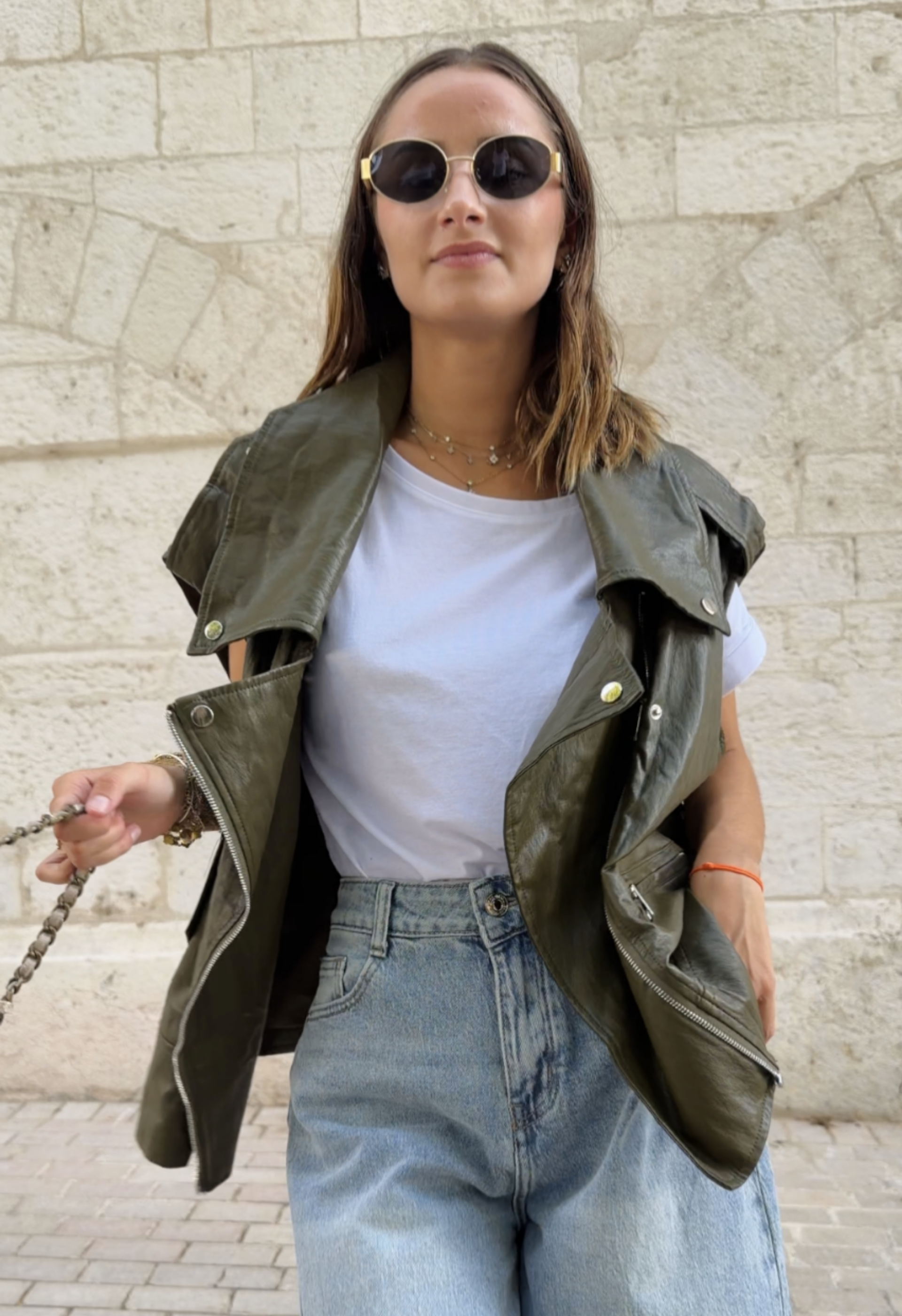 Veste Séraphine Kaki