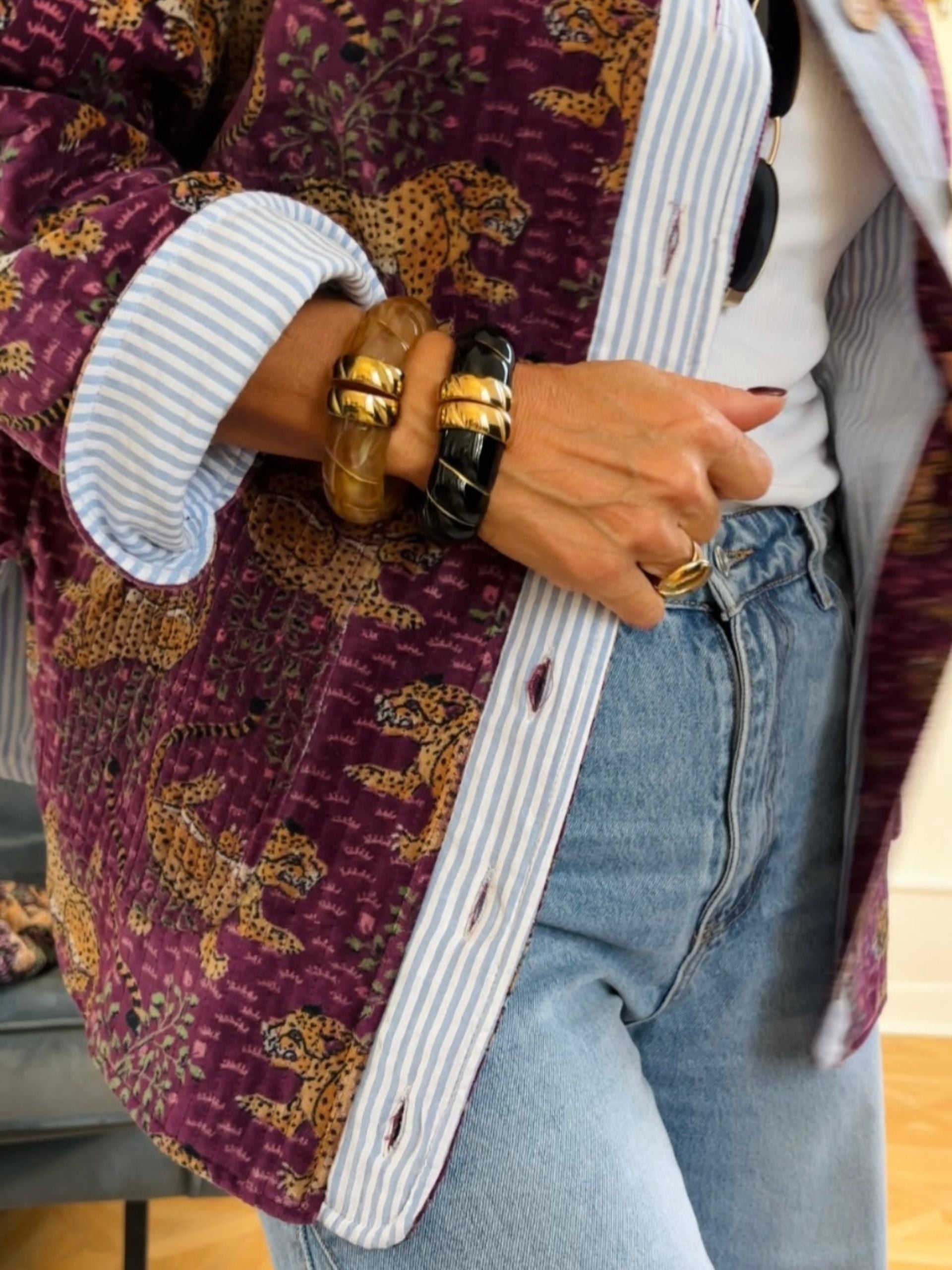 Veste ZOHRA violette