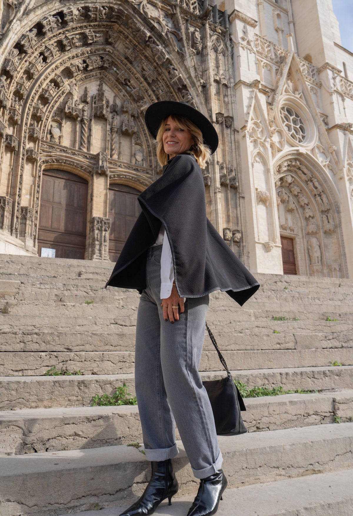 Veste cape Billie