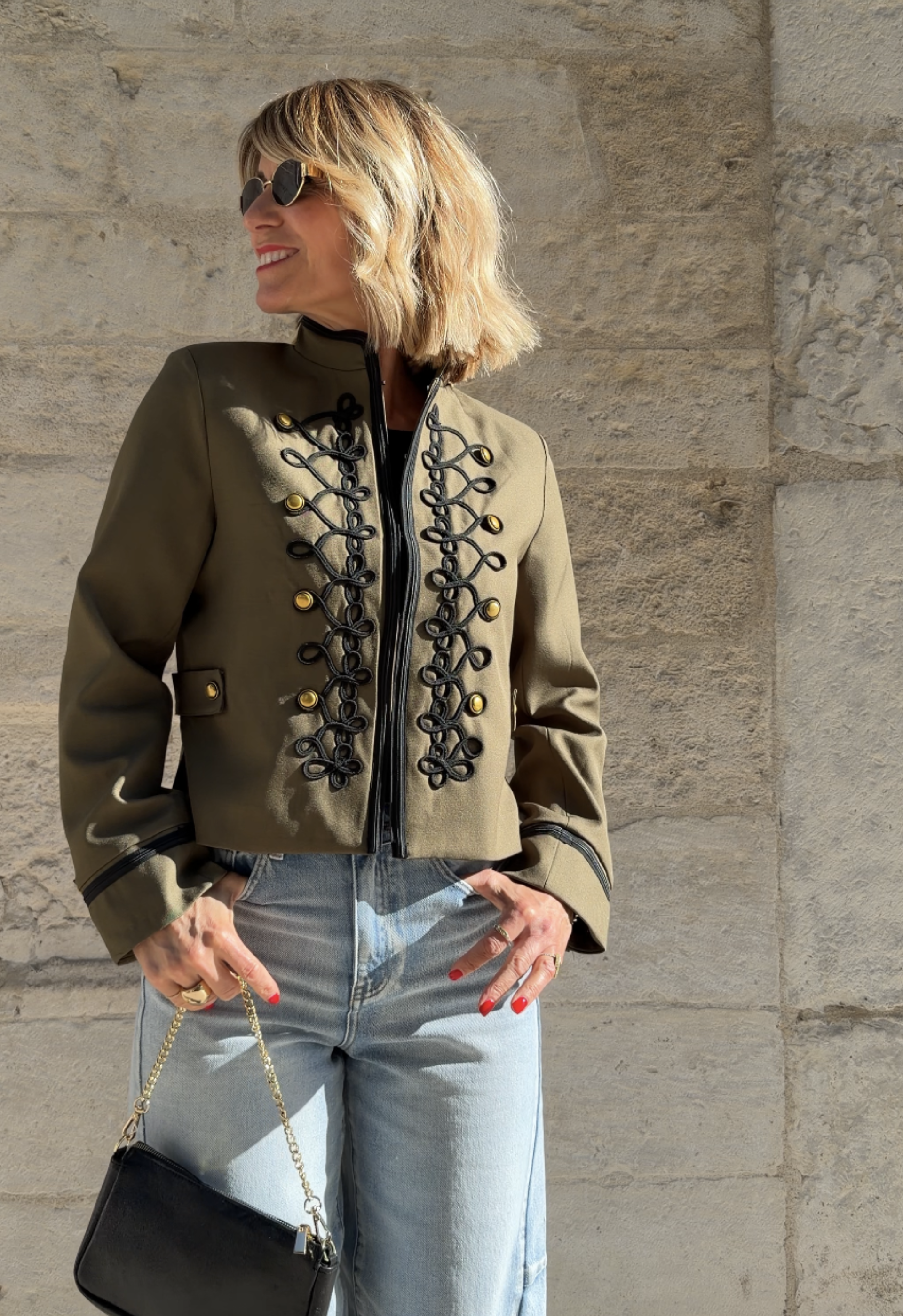 Veste Caroline Kaki