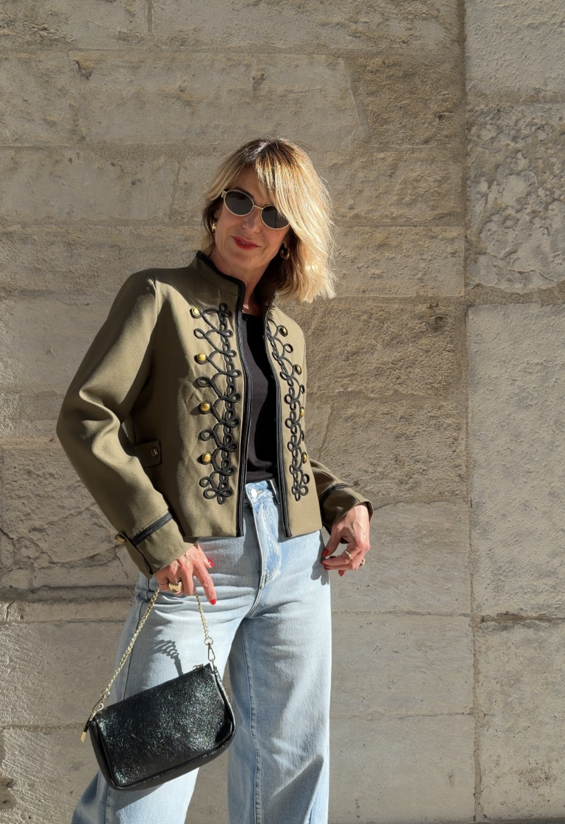 Veste Caroline Kaki
