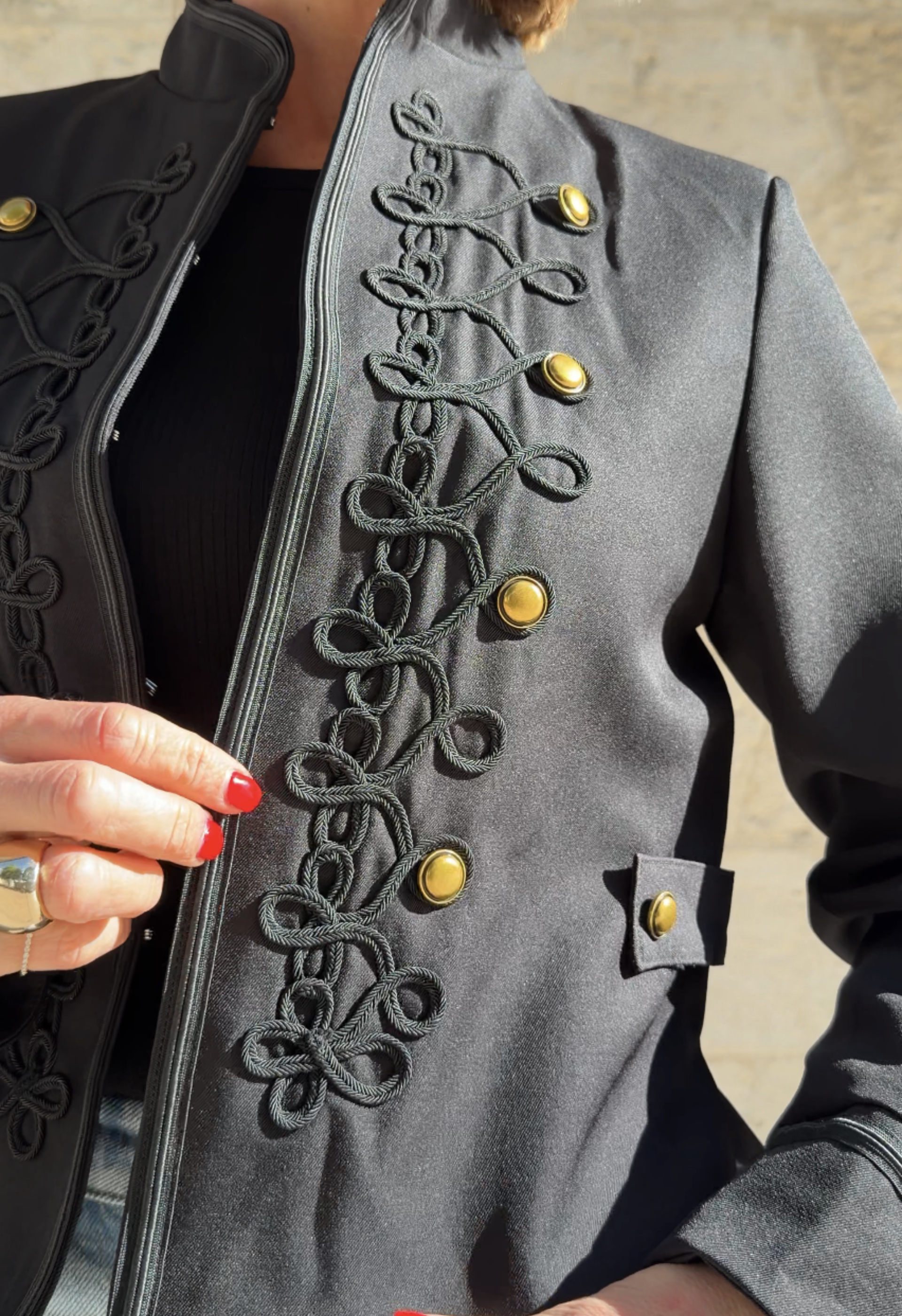 Veste Caroline Noir