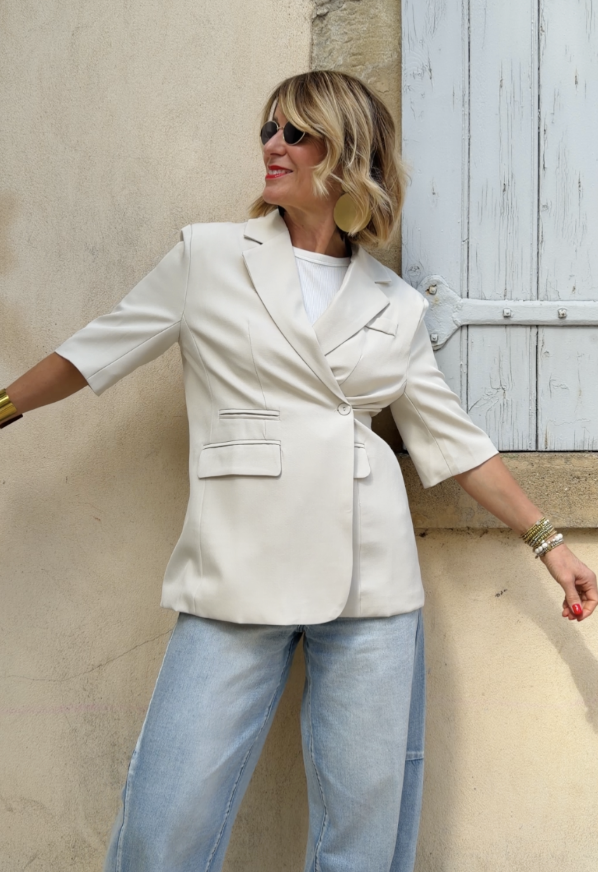 Veste Nathalie Beige